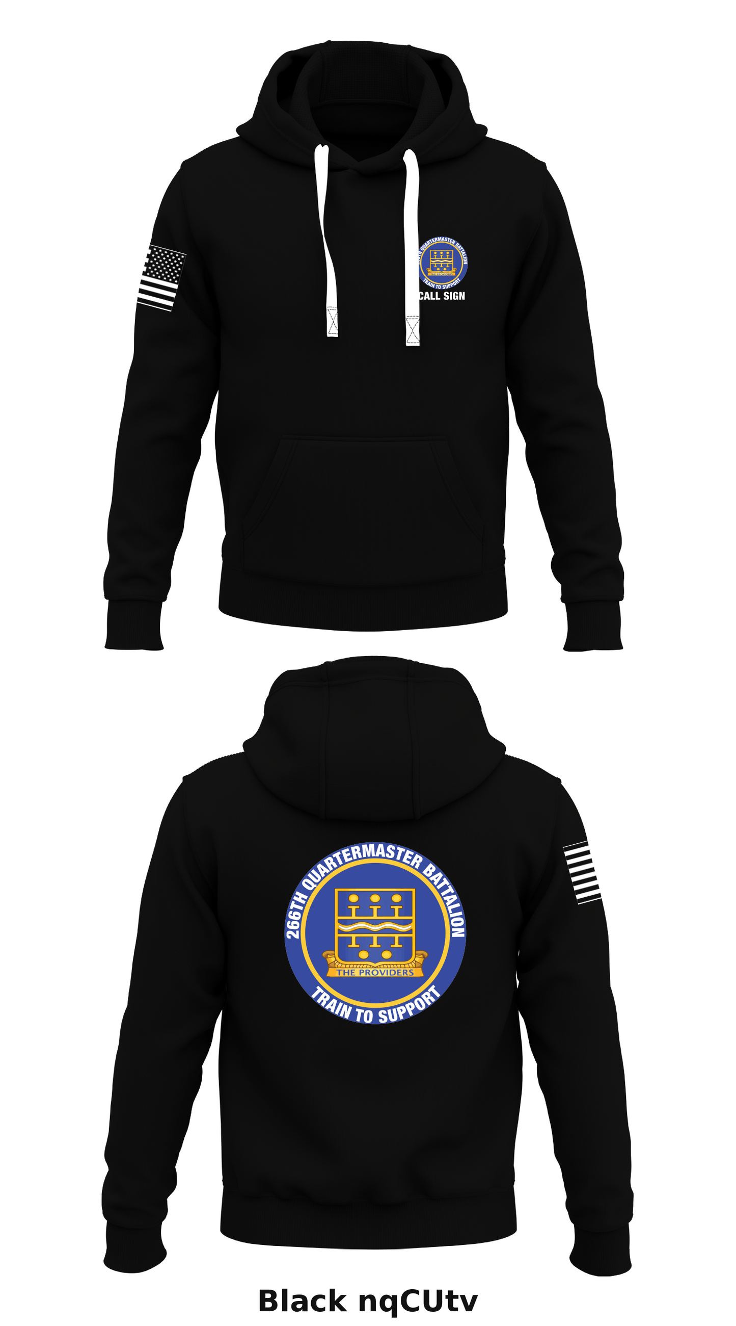 Custom 266th quartermaster battalion Store 1 Core Men's Hooded Performance Sweatshirt - nqCUtv