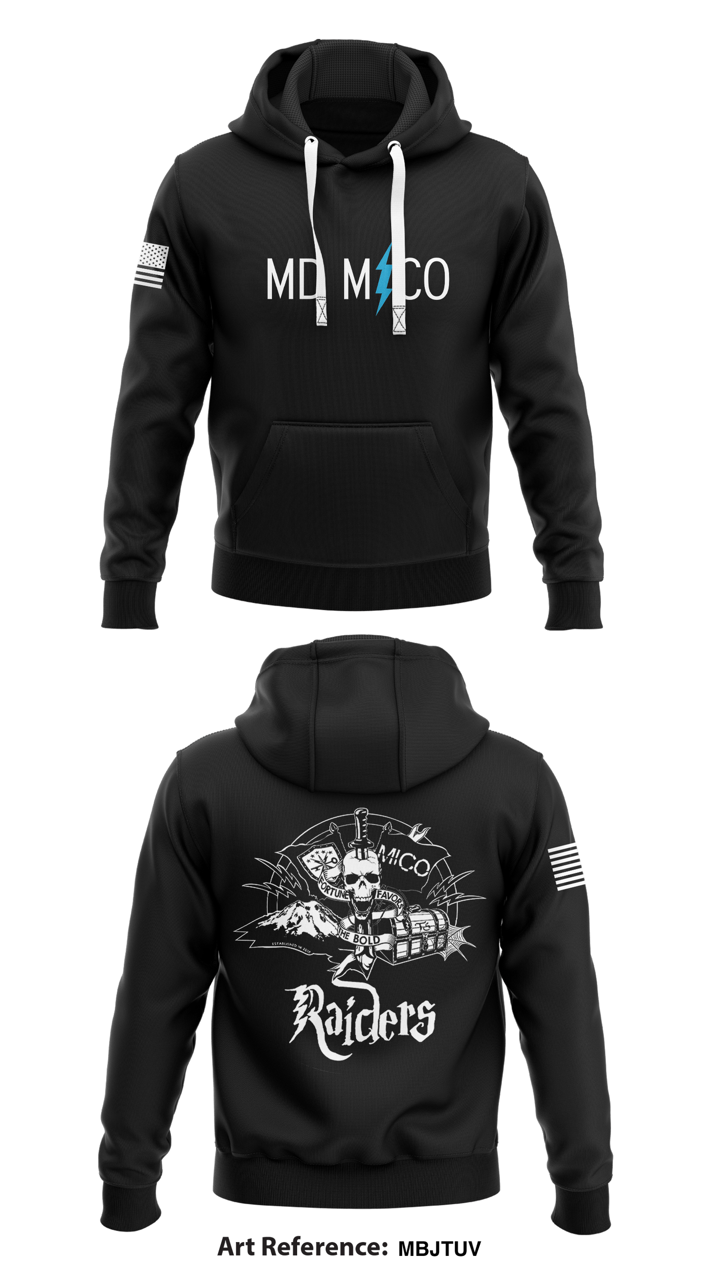 MD MICO Store 1 Core Men's Hooded Performance Sweatshirt - mbJtUV
