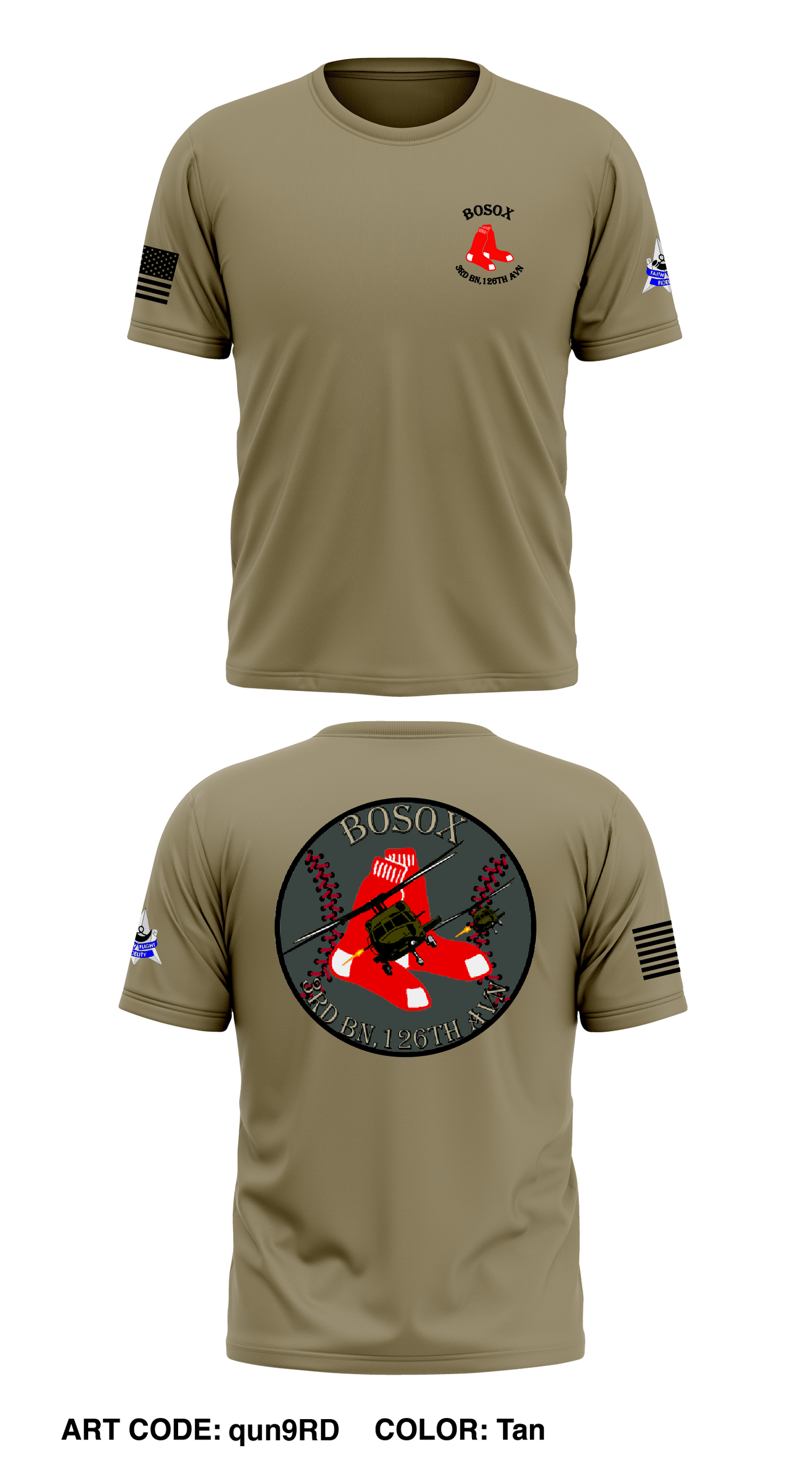 3/126th AVN BN Store 1 Core Men's SS Performance Tee - qun9RD