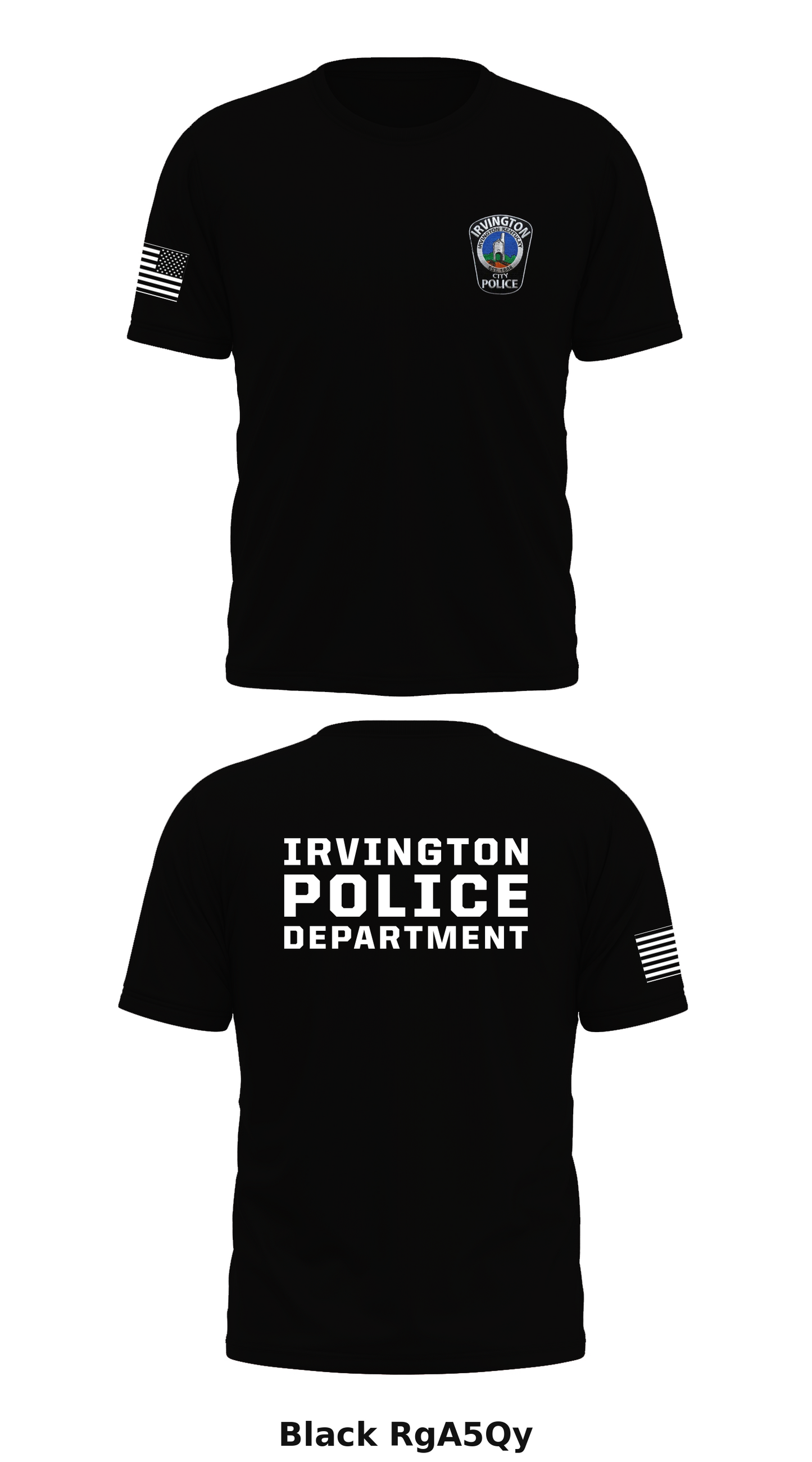 Irvington Police Department Store 1 Core Men's SS Performance Tee - RgA5Qy