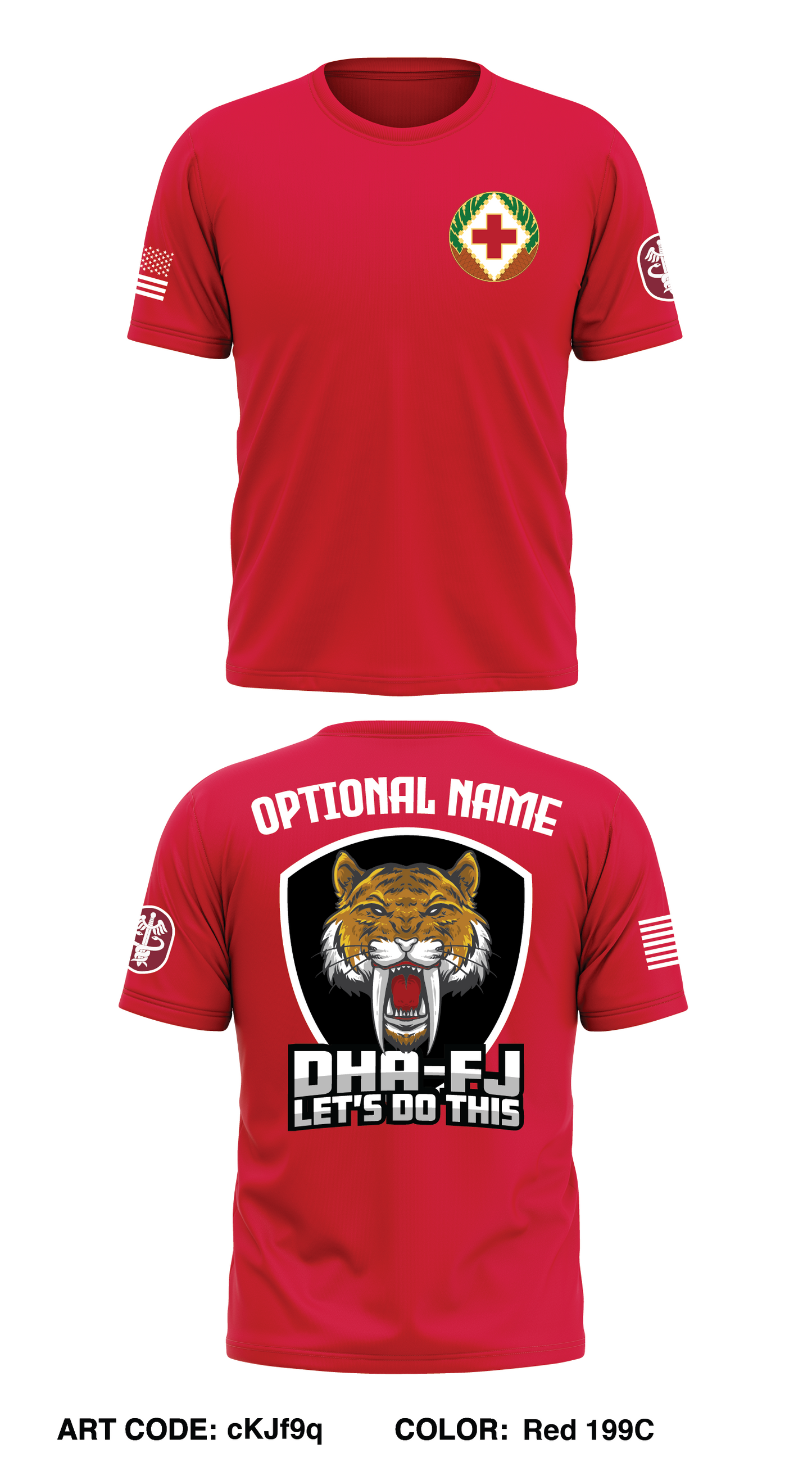 DHA-FJ Store 1 Core Men's SS Performance Tee - cKJf9q