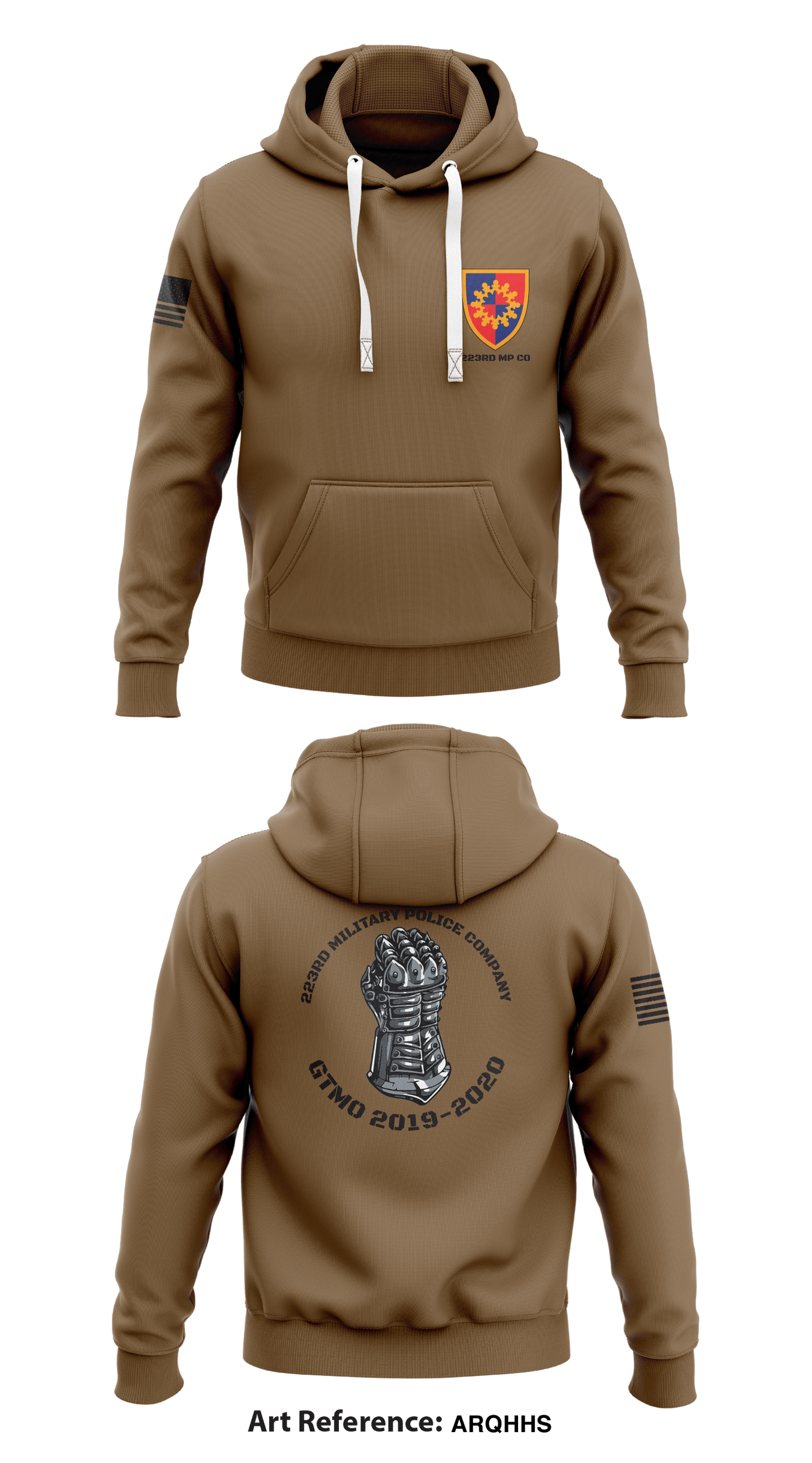 223rd Military Police Company Store 1 Core Men's Hooded Performance Sweatshirt - aRQhhS