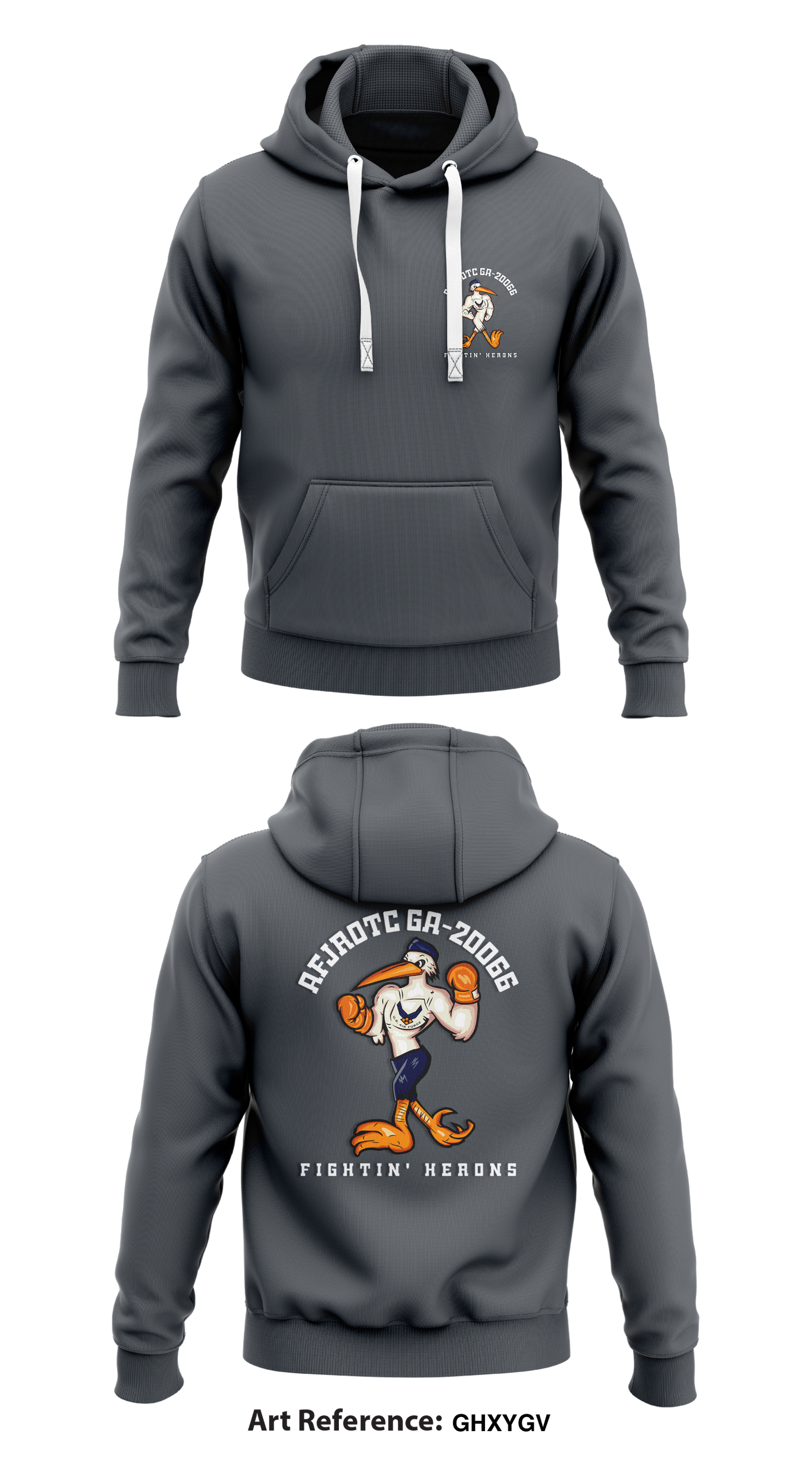 AFJROTC GA-266 Store 1 Core Men's Hooded Performance Sweatshirt - GHXYGV