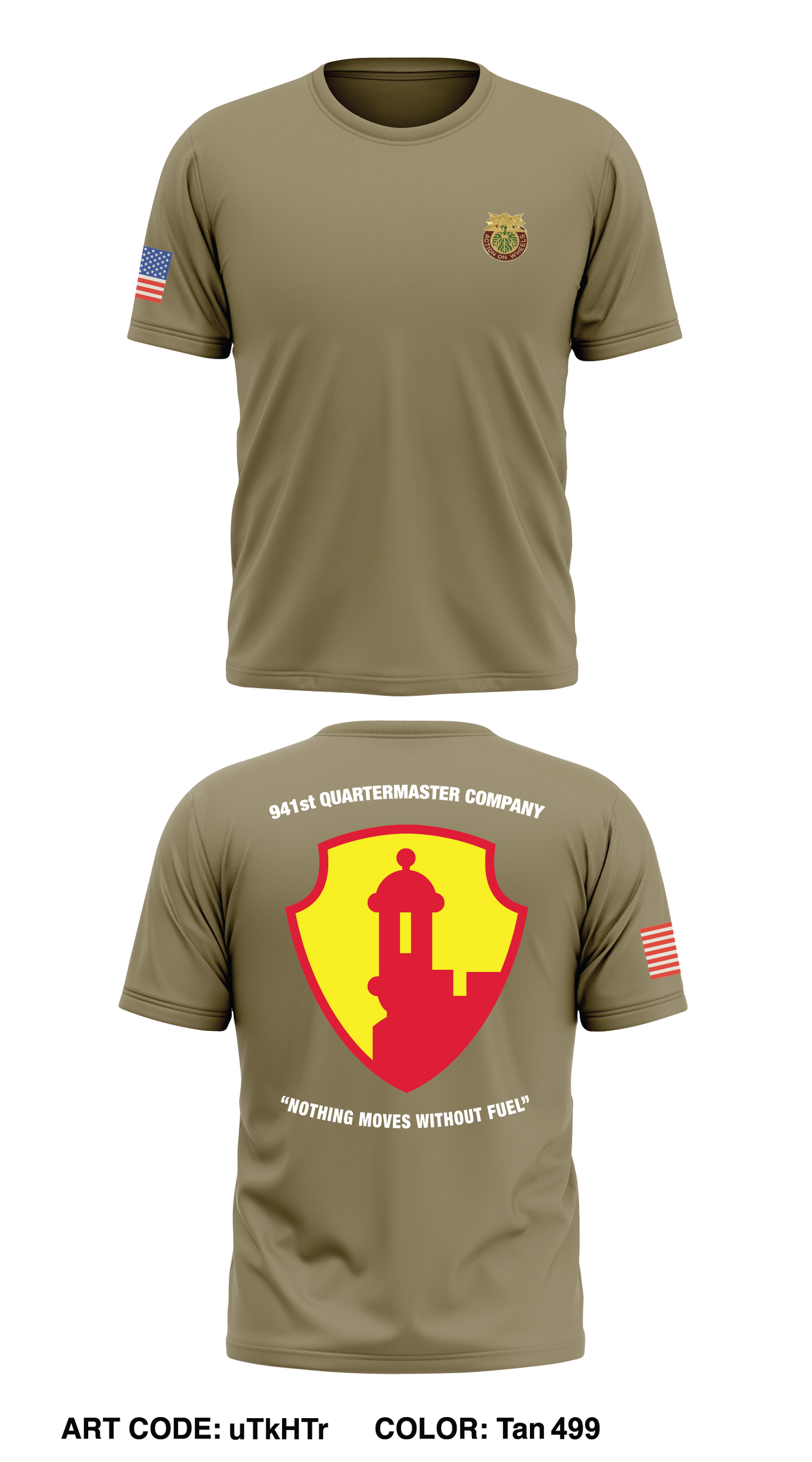 941st QM CO Store 1 Core Men's SS Performance Tee - uTkHTr