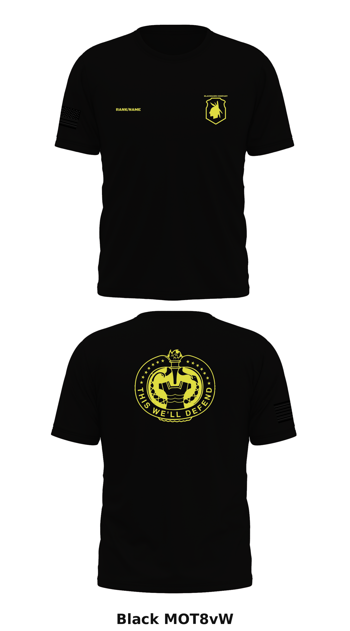 B Co 1/304th Store 1 Core Men's SS Performance Tee - MOT8vW