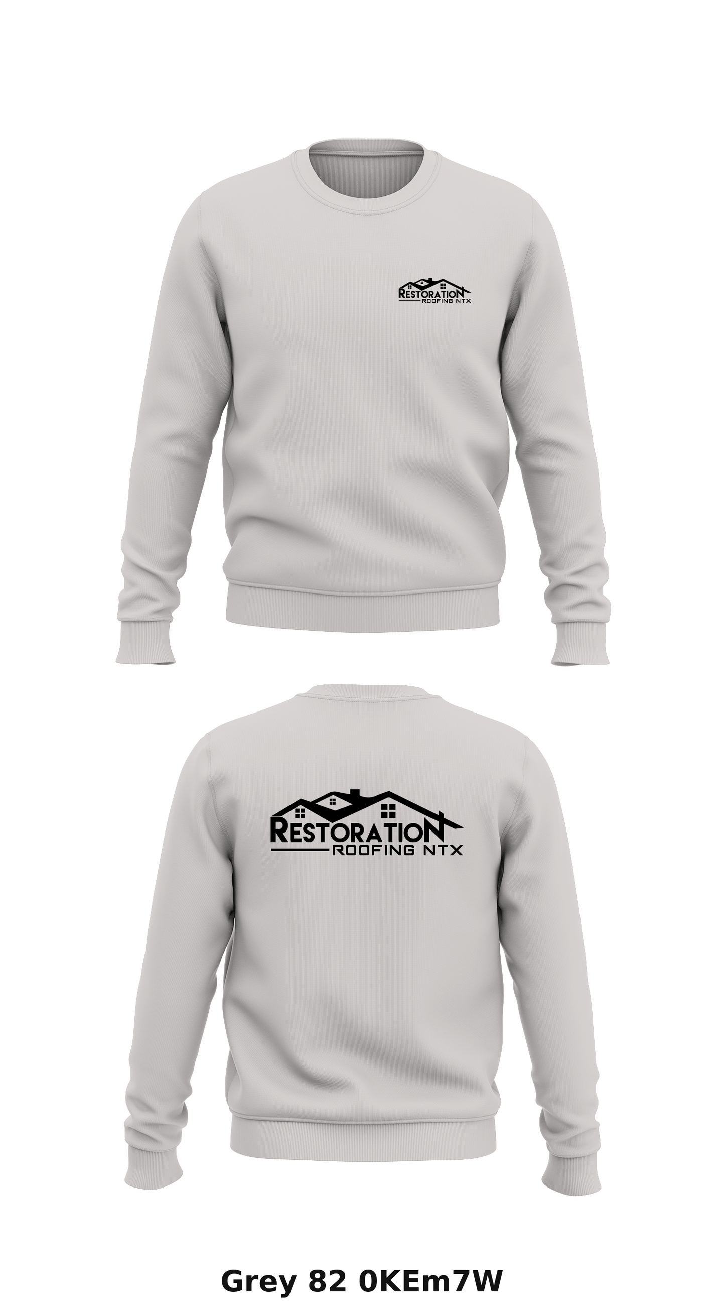 RRNTX Store 1 Core Men's Crewneck Performance Sweatshirt - 0KEm7W