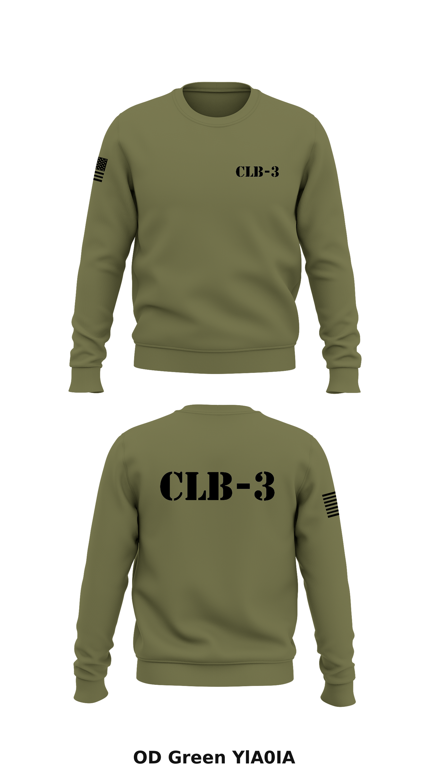 CLB-3 Store 1 Core Men's Crewneck Performance Sweatshirt - YlA0IA