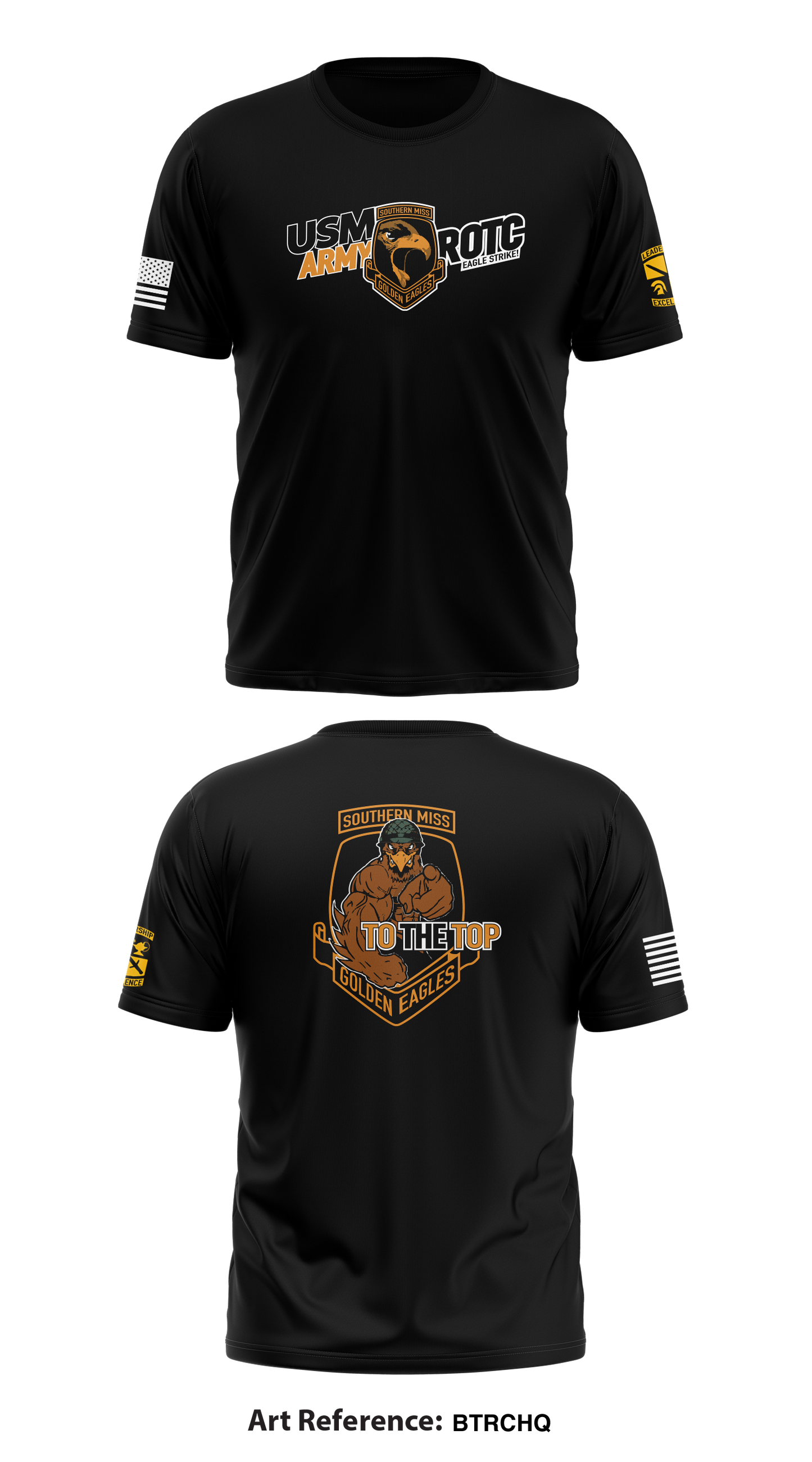 USM ROTC Store 1 Core Men's SS Performance Tee - bTRCHQ