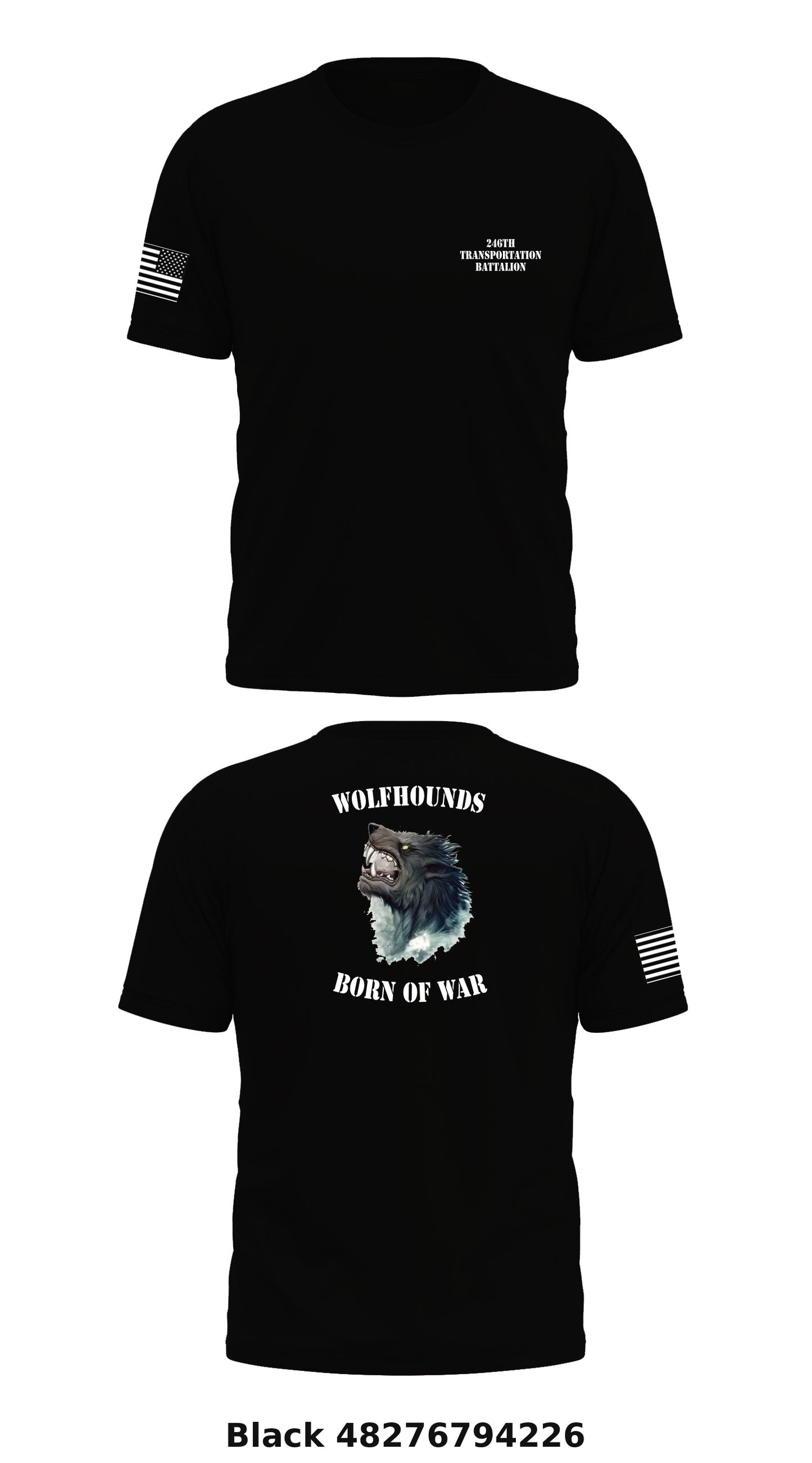 246th Trans BN Store 1 Core Men's SS Performance Tee - 48276794226