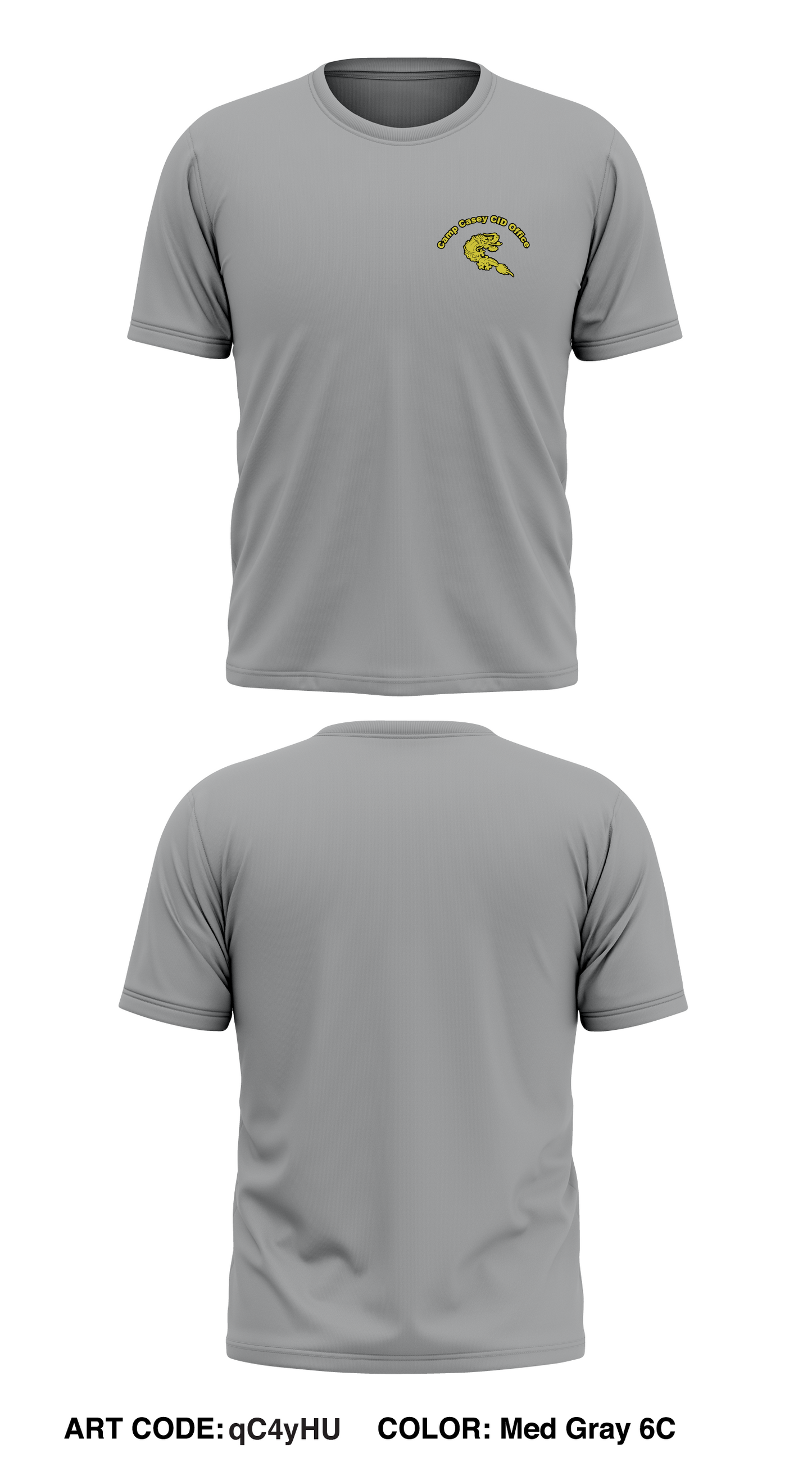 Camp Casey CID Office Store 1 Core Men's SS Performance Tee - qC4yHU