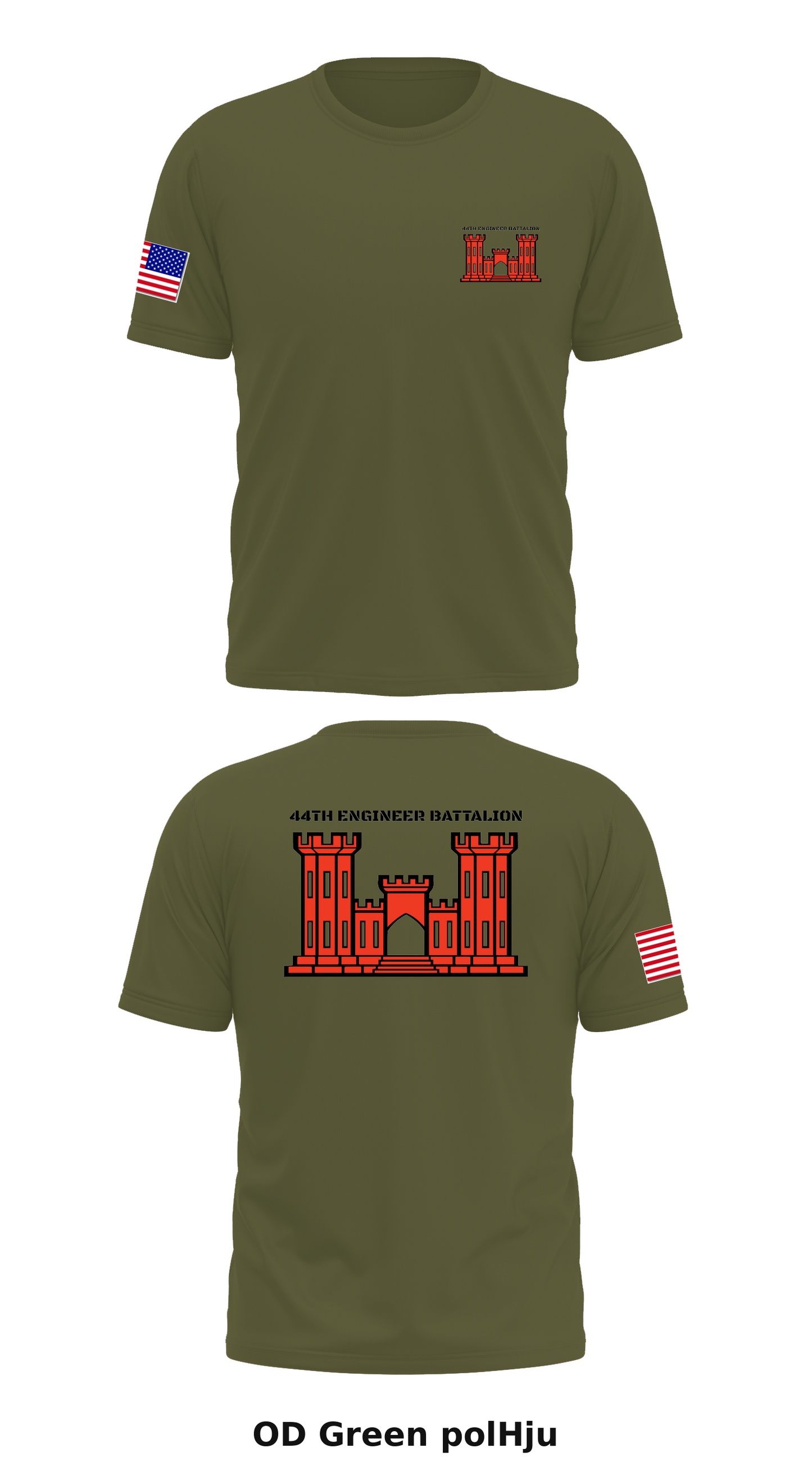 44th Engineer Battalion Store 1 Core Men's SS Performance Tee - polHju