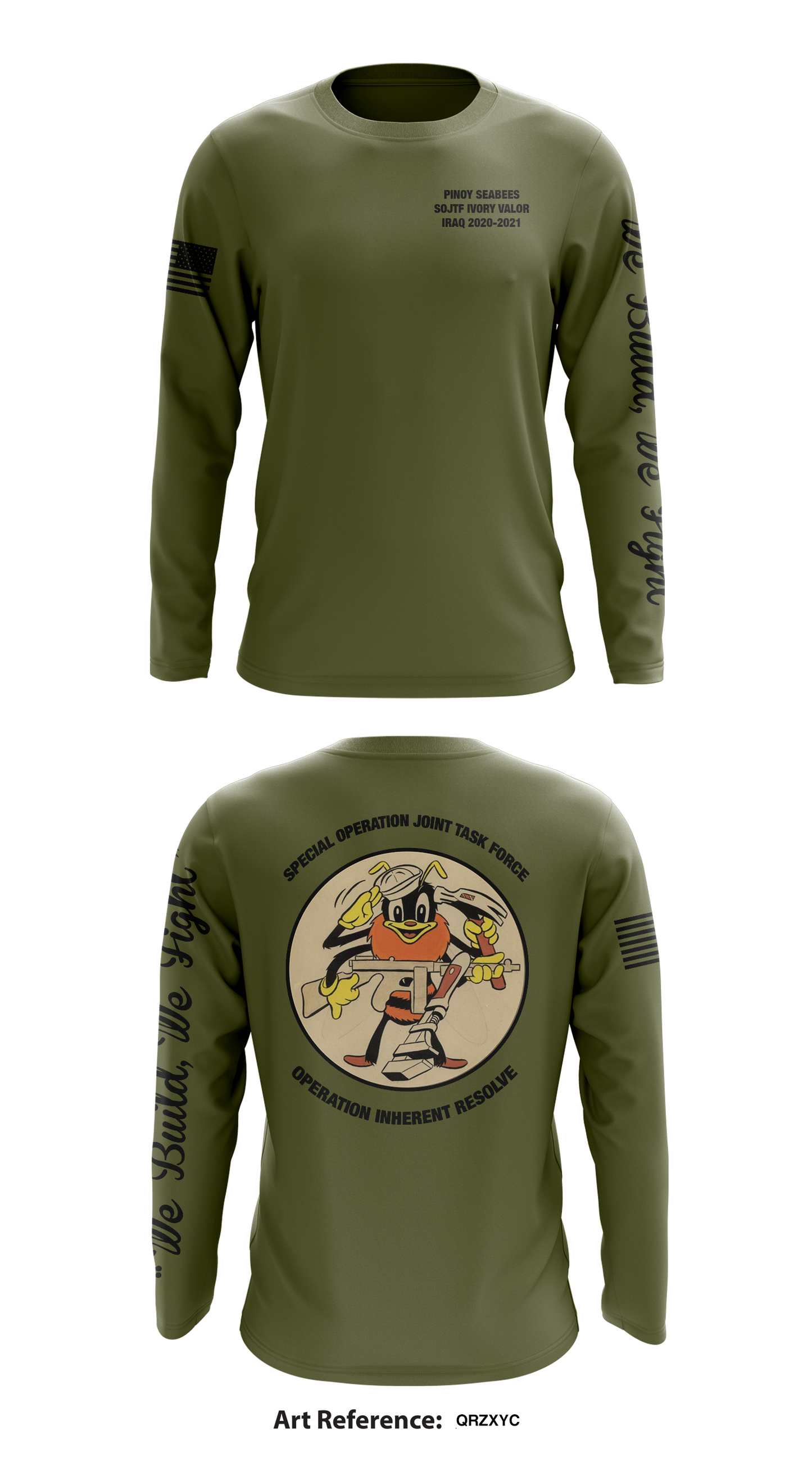 CBMU393 Store 1 Core Men's LS Performance Tee - qrzxyc