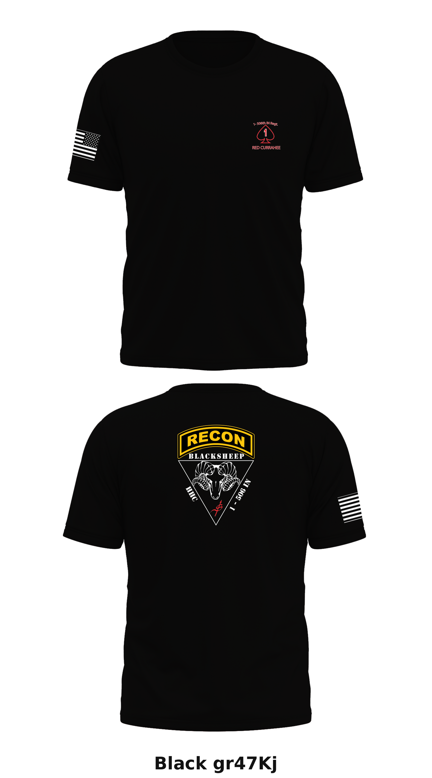 Blacksheep 1-506th Store 1 Core Men's SS Performance Tee - gr47Kj