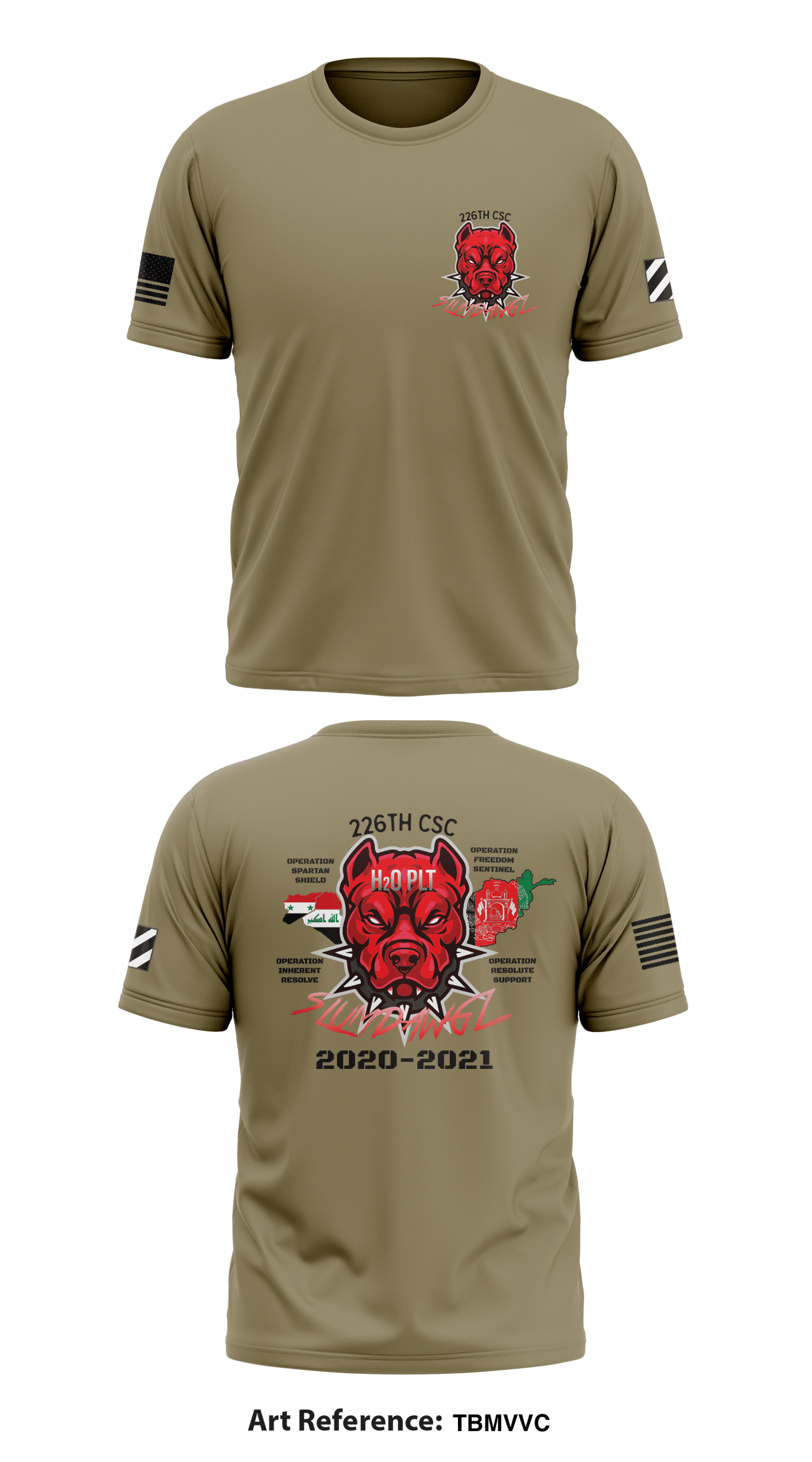H2O PLT/226th Store 1 Core Men's SS Performance Tee - TbmVVC