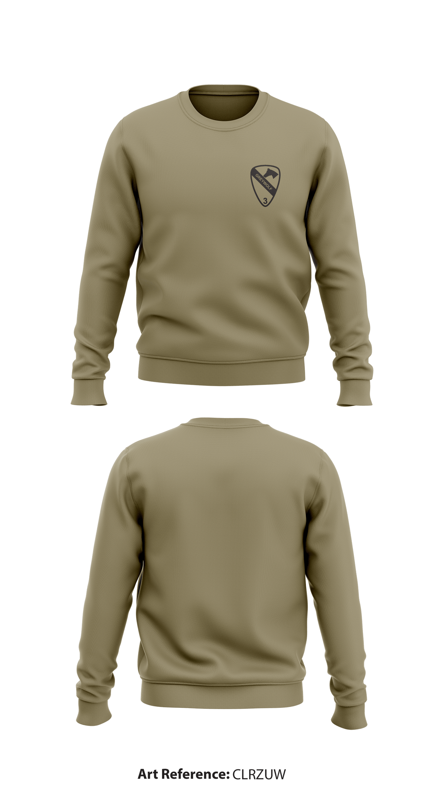 3 ABCT, 1 CD Store 1 Core Men's Crewneck Performance Sweatshirt - cLRZUW