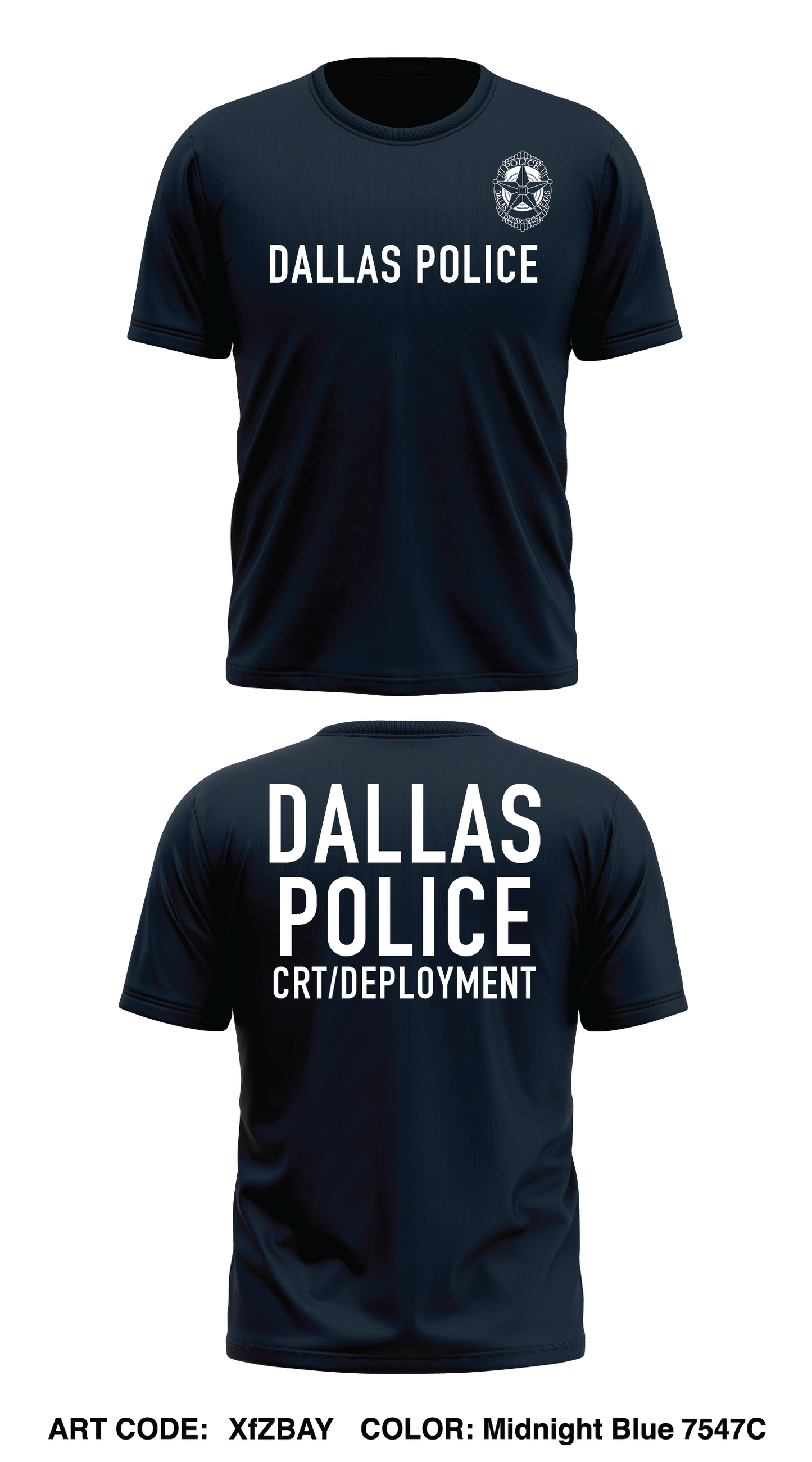 CRS Store 1 Core Men's SS Performance Tee - XfZBAY