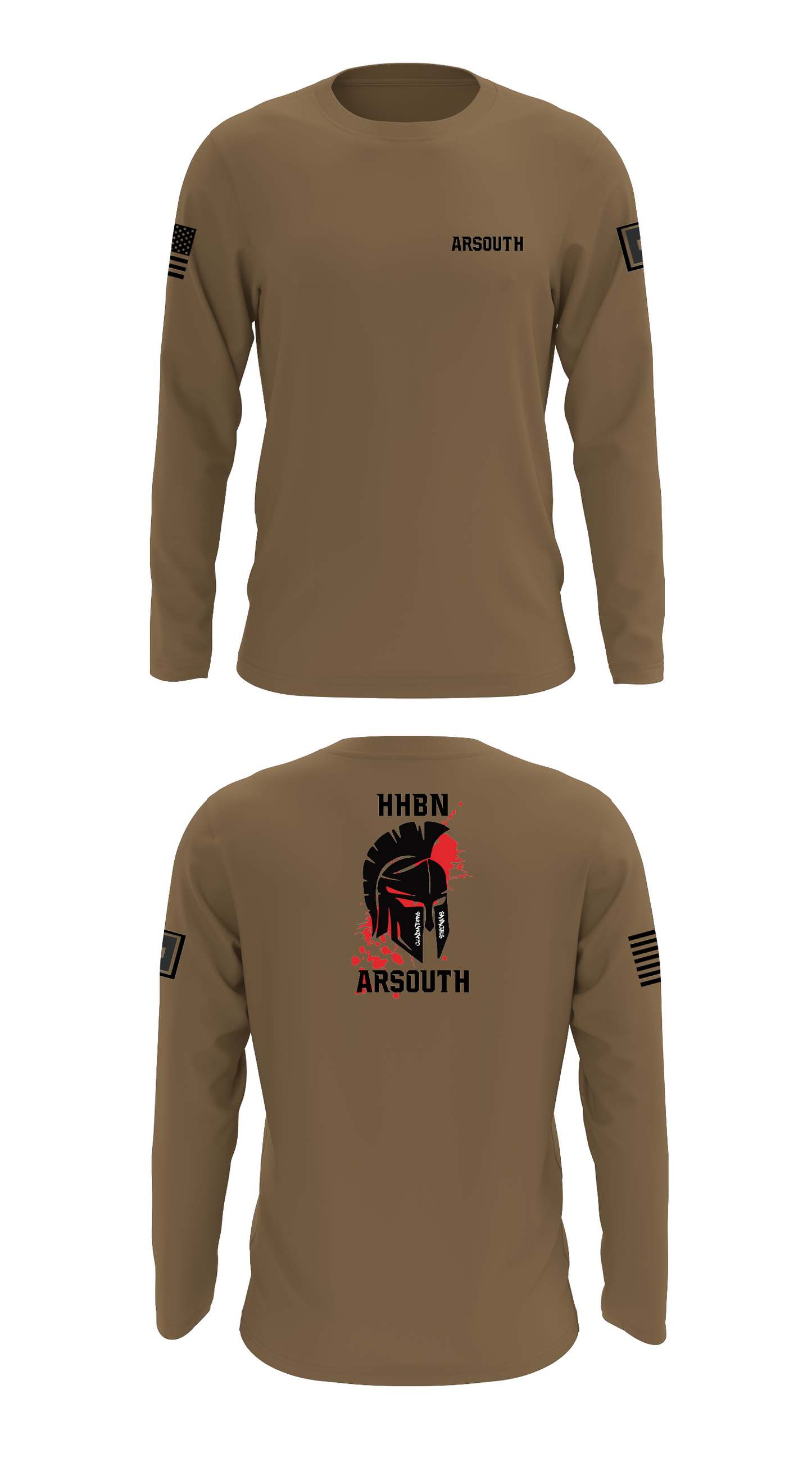 ARSOUTH Store 1 Core Men's LS Performance Tee - 45870187265