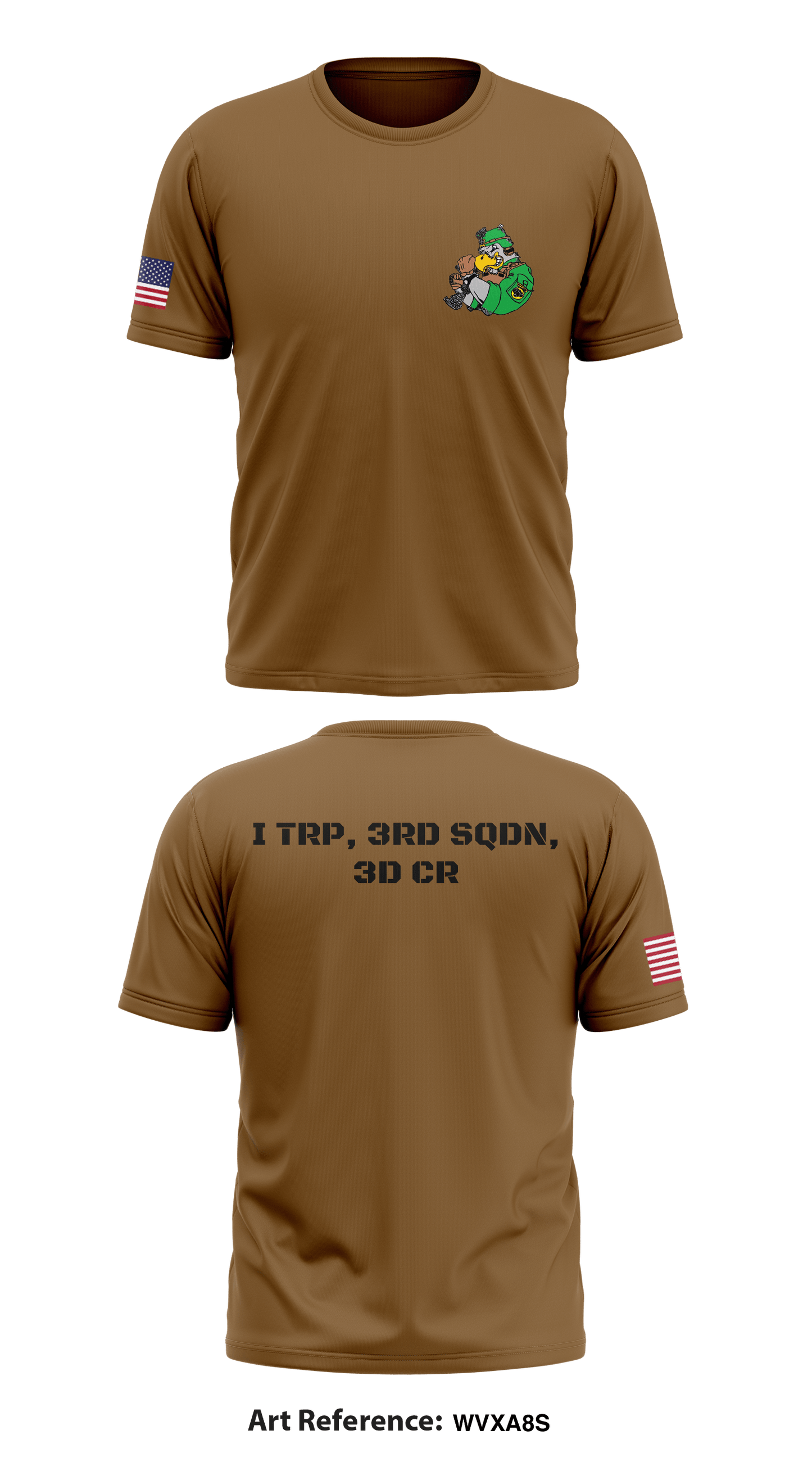 I TRP, 3rd SQDN, 3D CR Store 1 Core Men's SS Performance Tee - wVxa8s