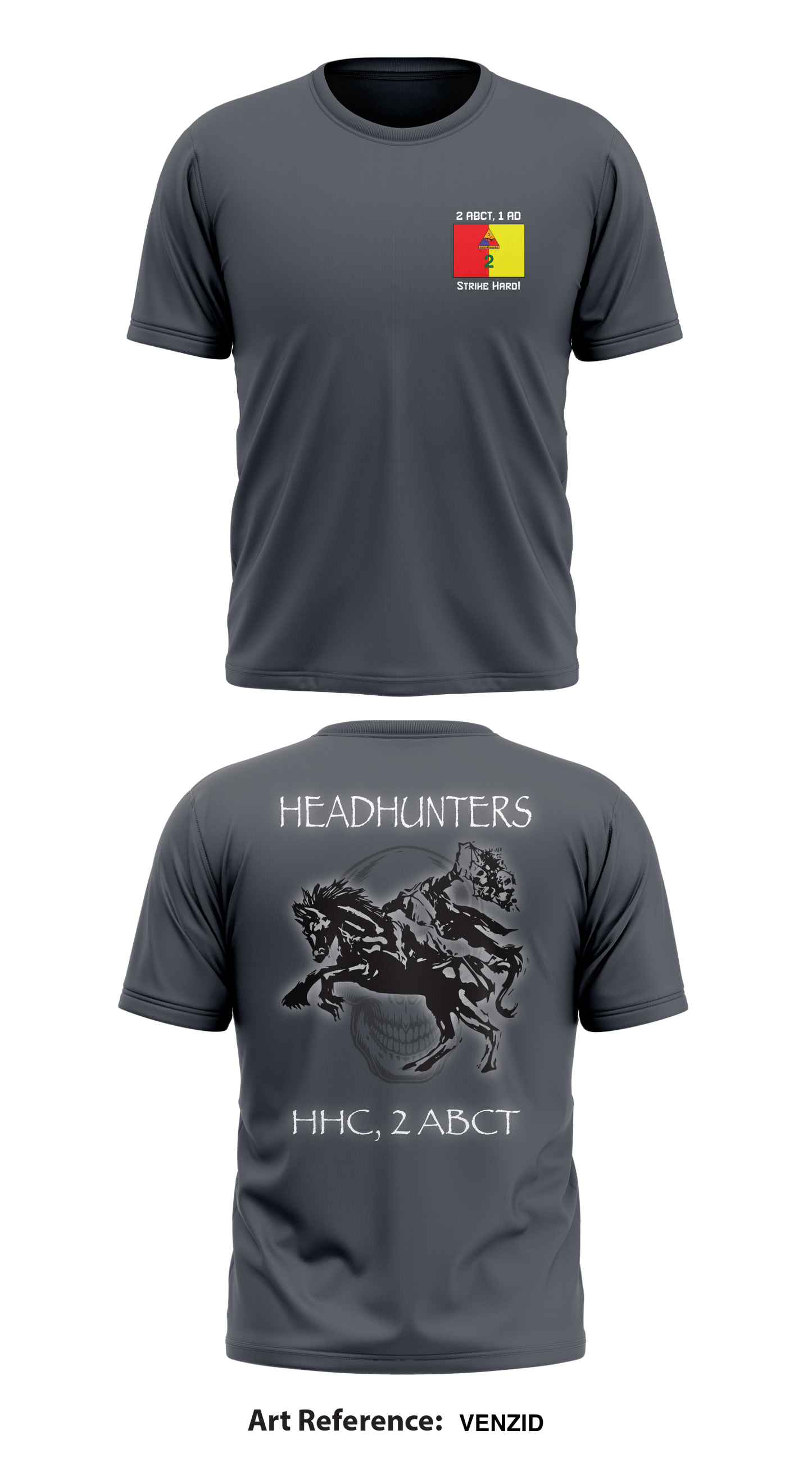 2/1 ABCT HHC Store 1 Core Men's SS Performance Tee - VenziD
