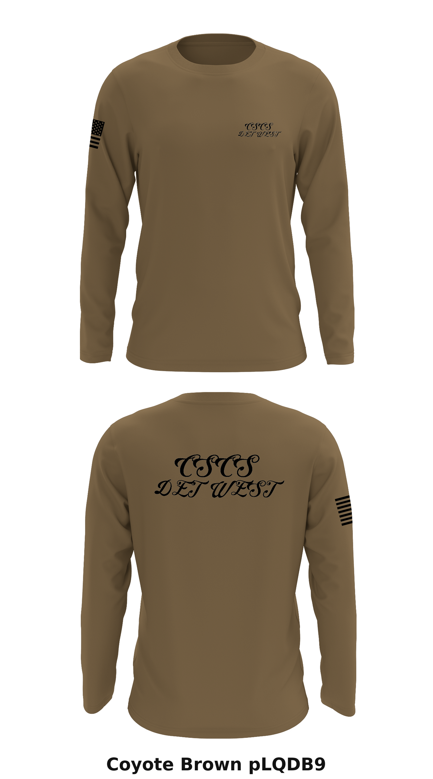 CSCS DET WEST Store 1 Core Men's LS Performance Tee - pLQDB9