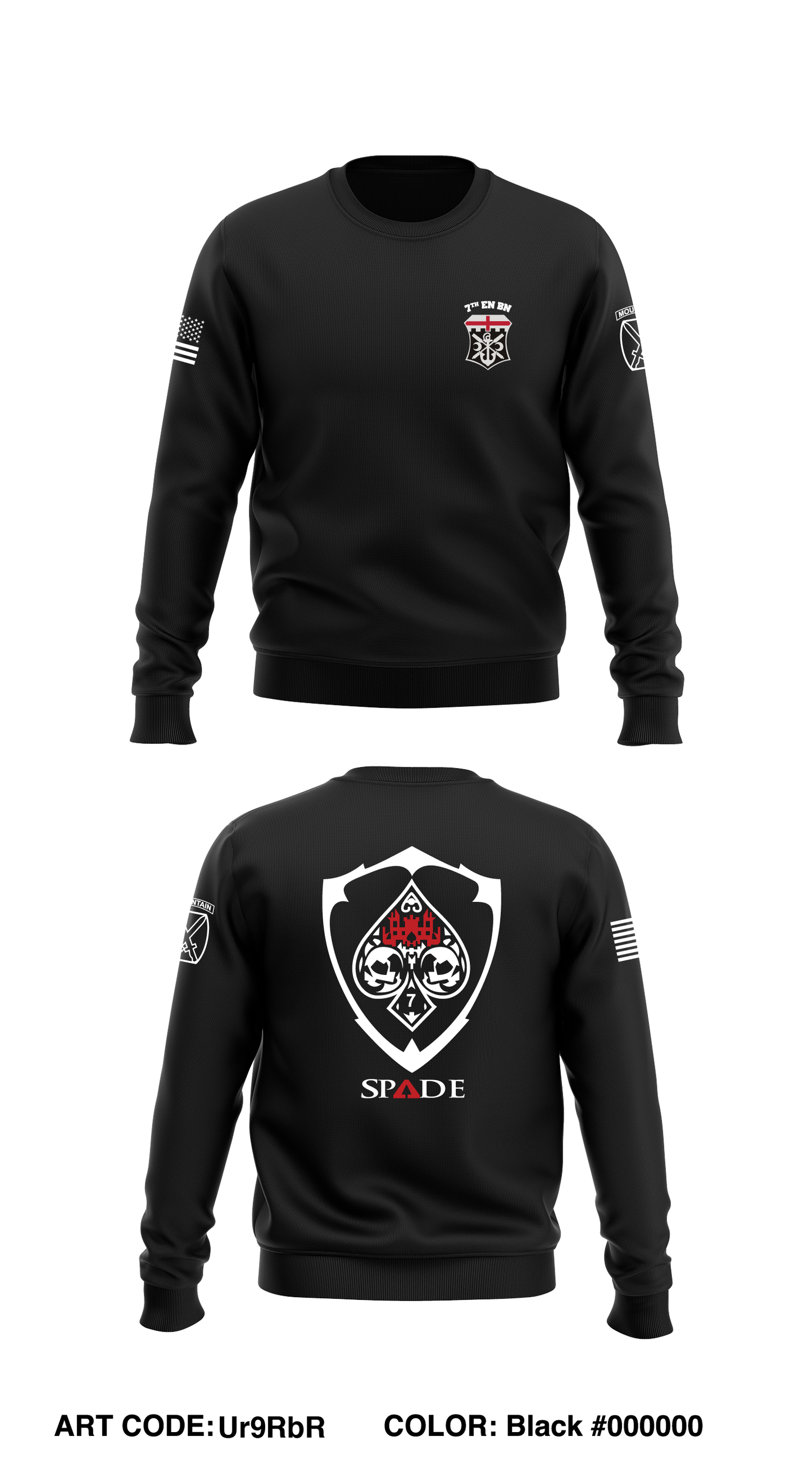 Spade Core Men's Crewneck Performance Sweatshirt - Ur9RbR