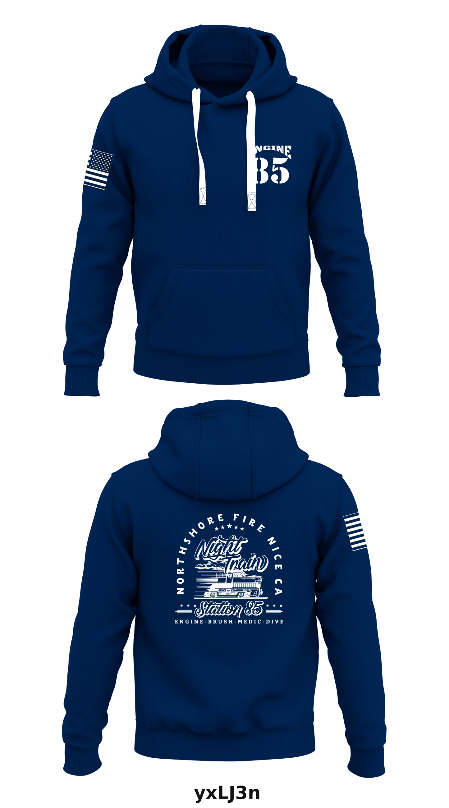Engine 85 Store 1 Core Men's Hooded Performance Sweatshirt - yxLJ3n