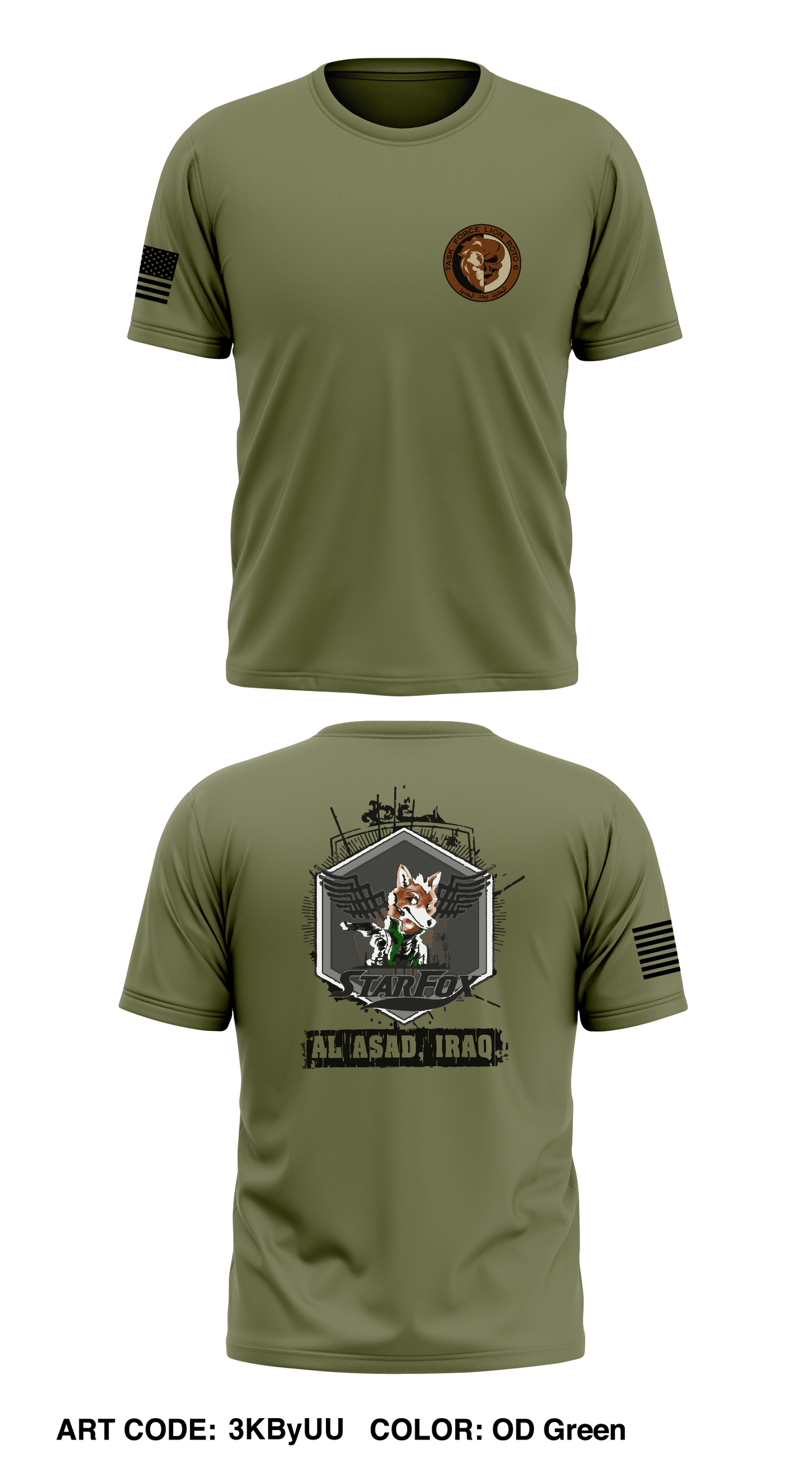 TF Lion Starfox Store 1 Core Men's SS Performance Tee - 3KByUU
