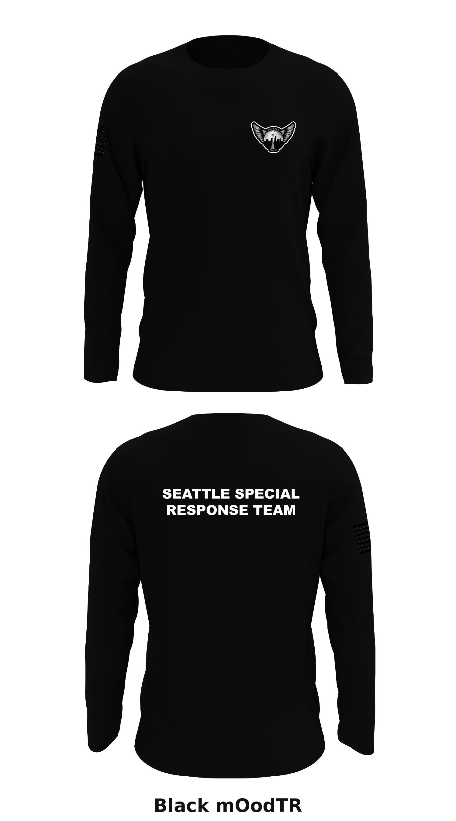 savicustoms Seattle Special Response Team Store 1 Core Men's LS Performance Tee - mOodTR 4XL