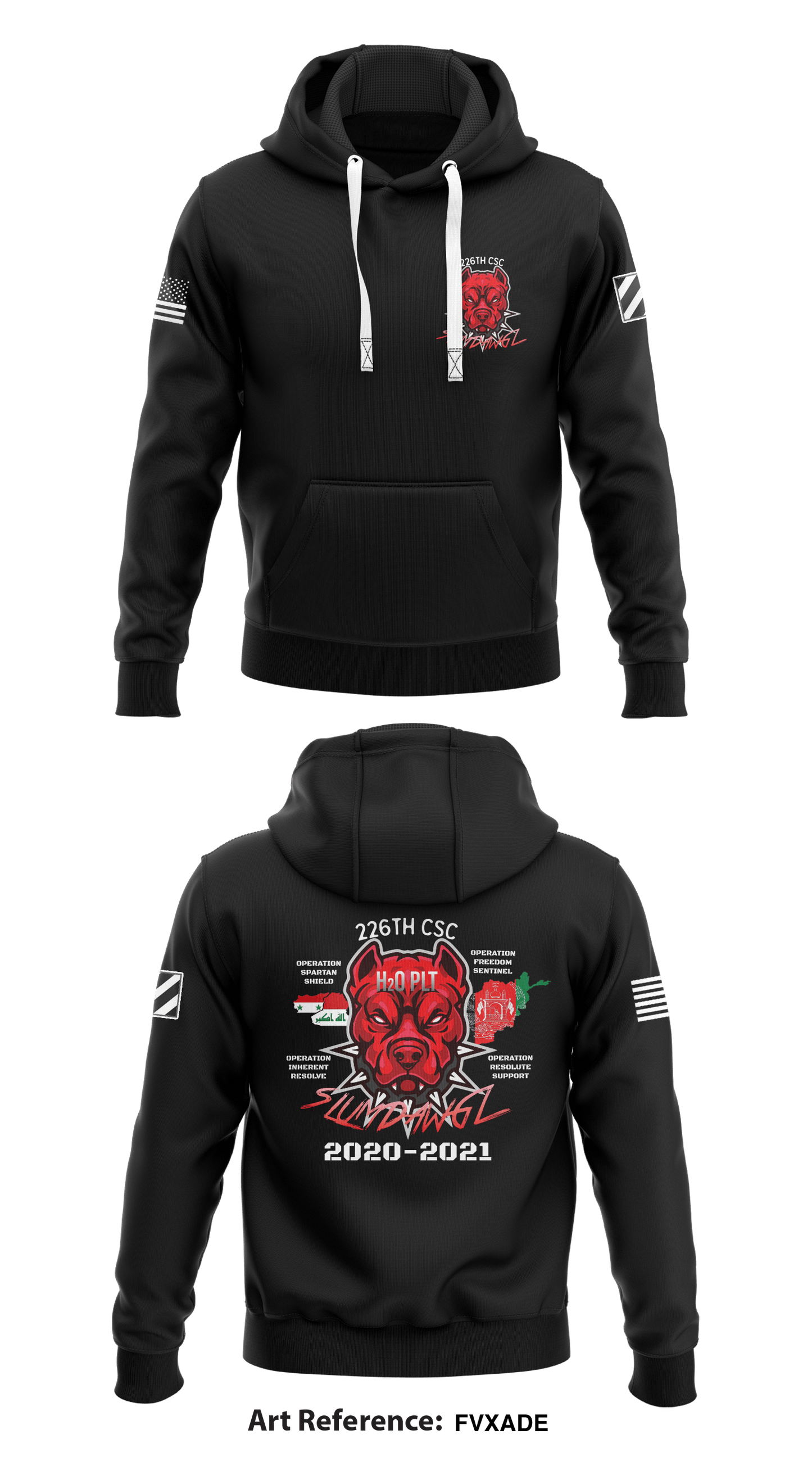 H2O PLT/226th Store 1 Core Men's Hooded Performance Sweatshirt - fVXAde