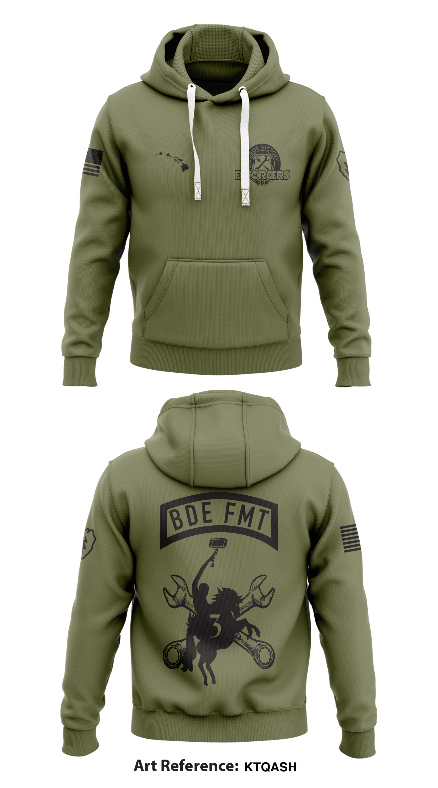 E Co, 29th Bebm Store 1 Core Men's Hooded Performance Sweatshirt - KtQash