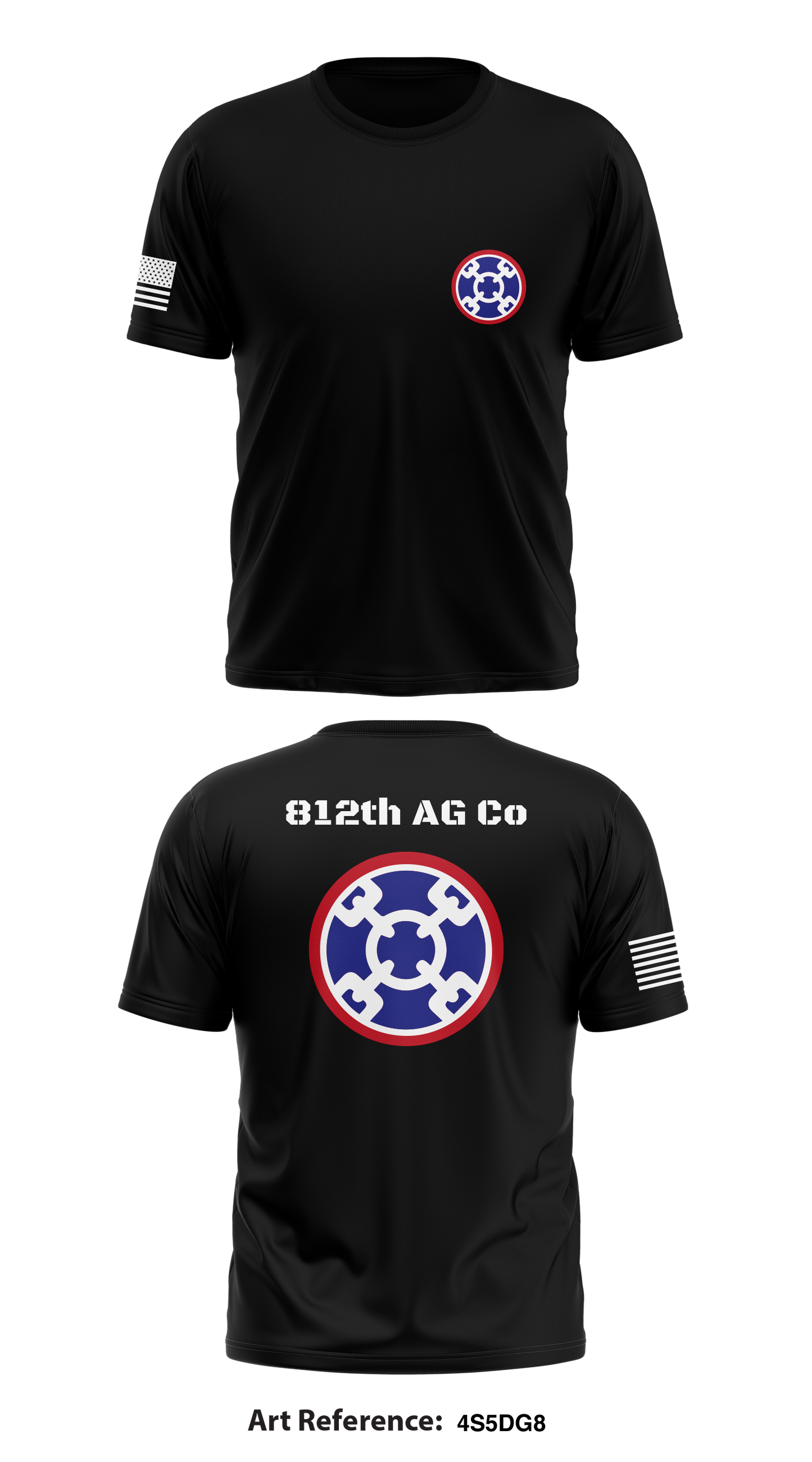 812th AG Co Store 1 Core Men's SS Performance Tee - 4s5dg8