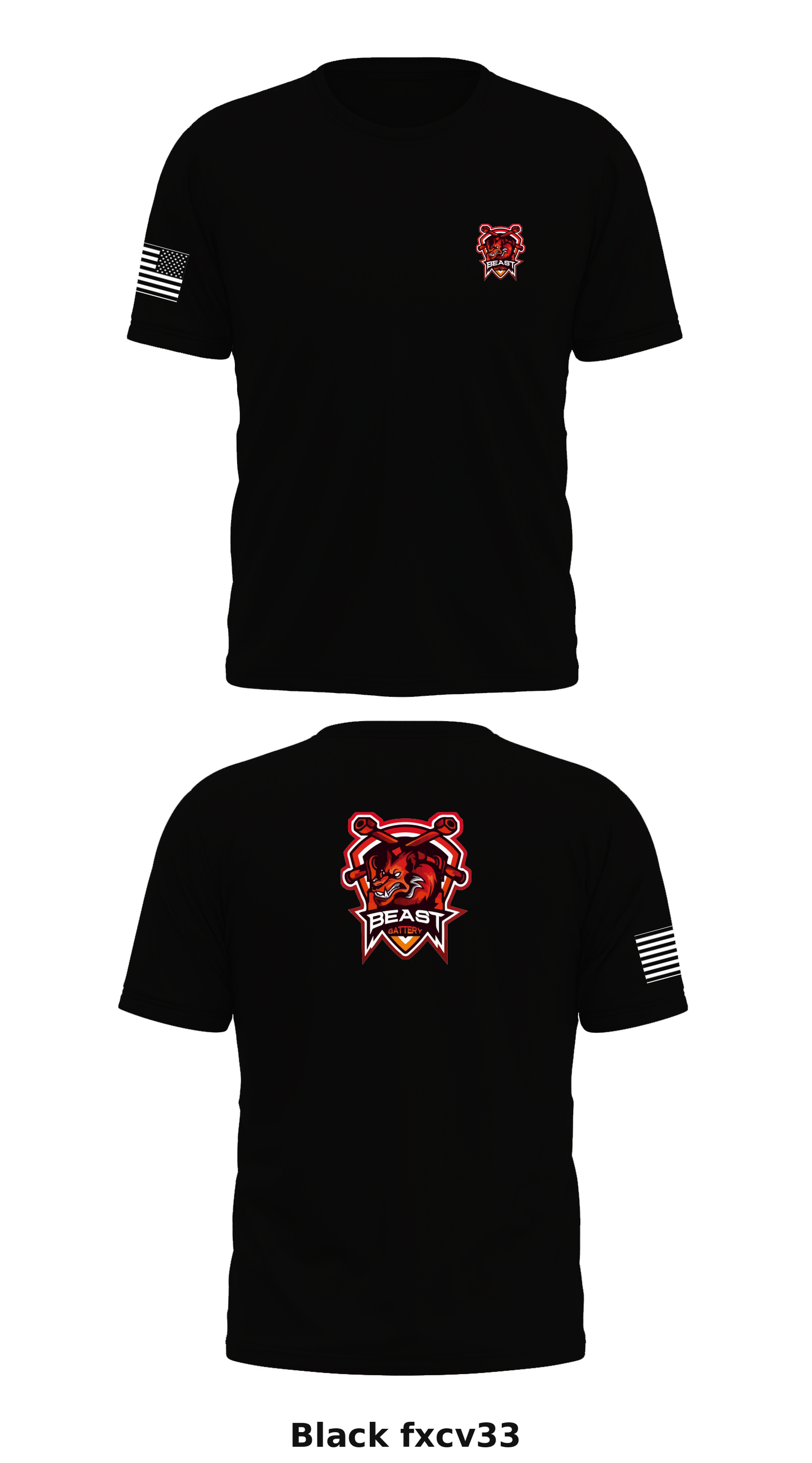 BEAST Store 1 Core Men's SS Performance Tee - fxcv33