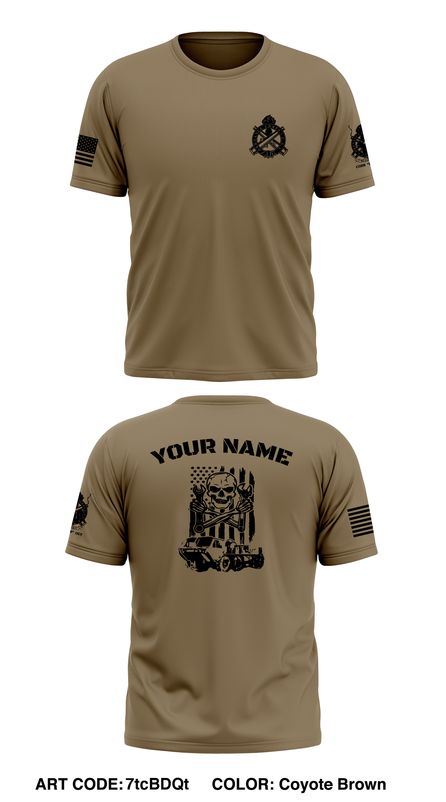J FSC, 1-5 CAV, 2 ABCT Store 1 Core Men's SS Performance Tee - 7tcBDQ