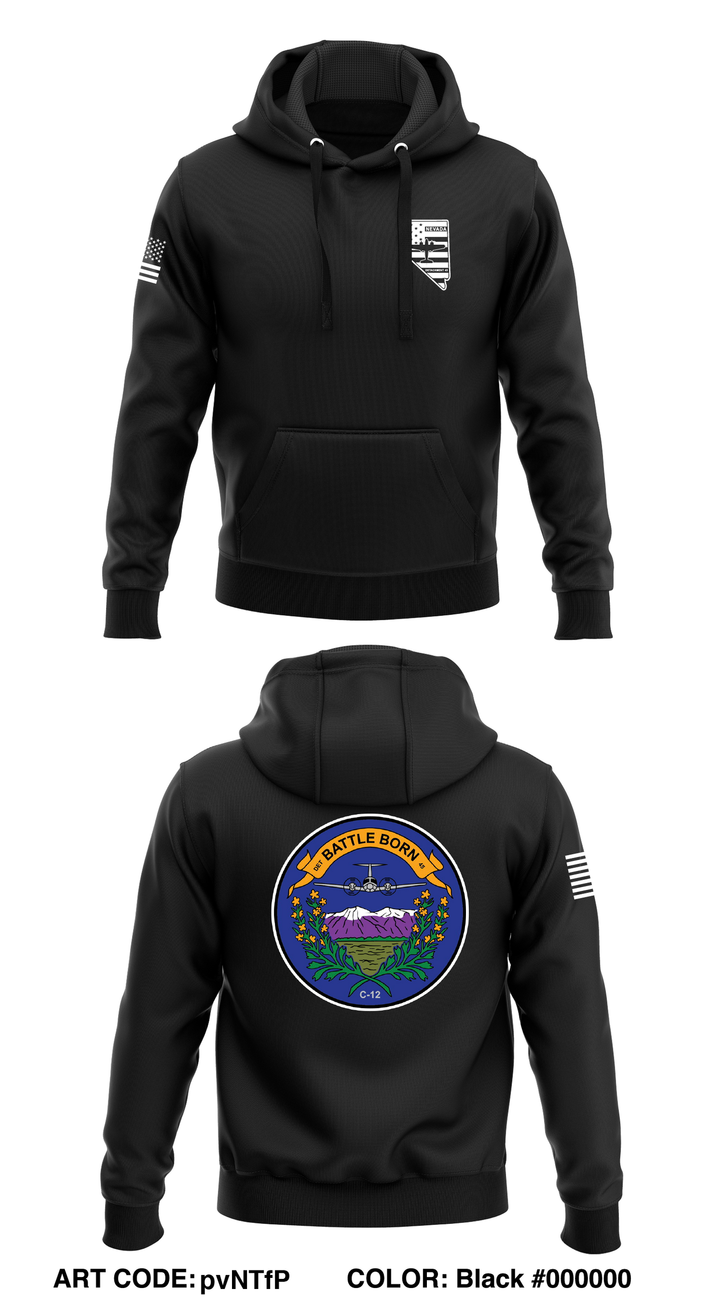 Det 45 Store 1 Core Men's Hooded Performance Sweatshirt - pvNTfP