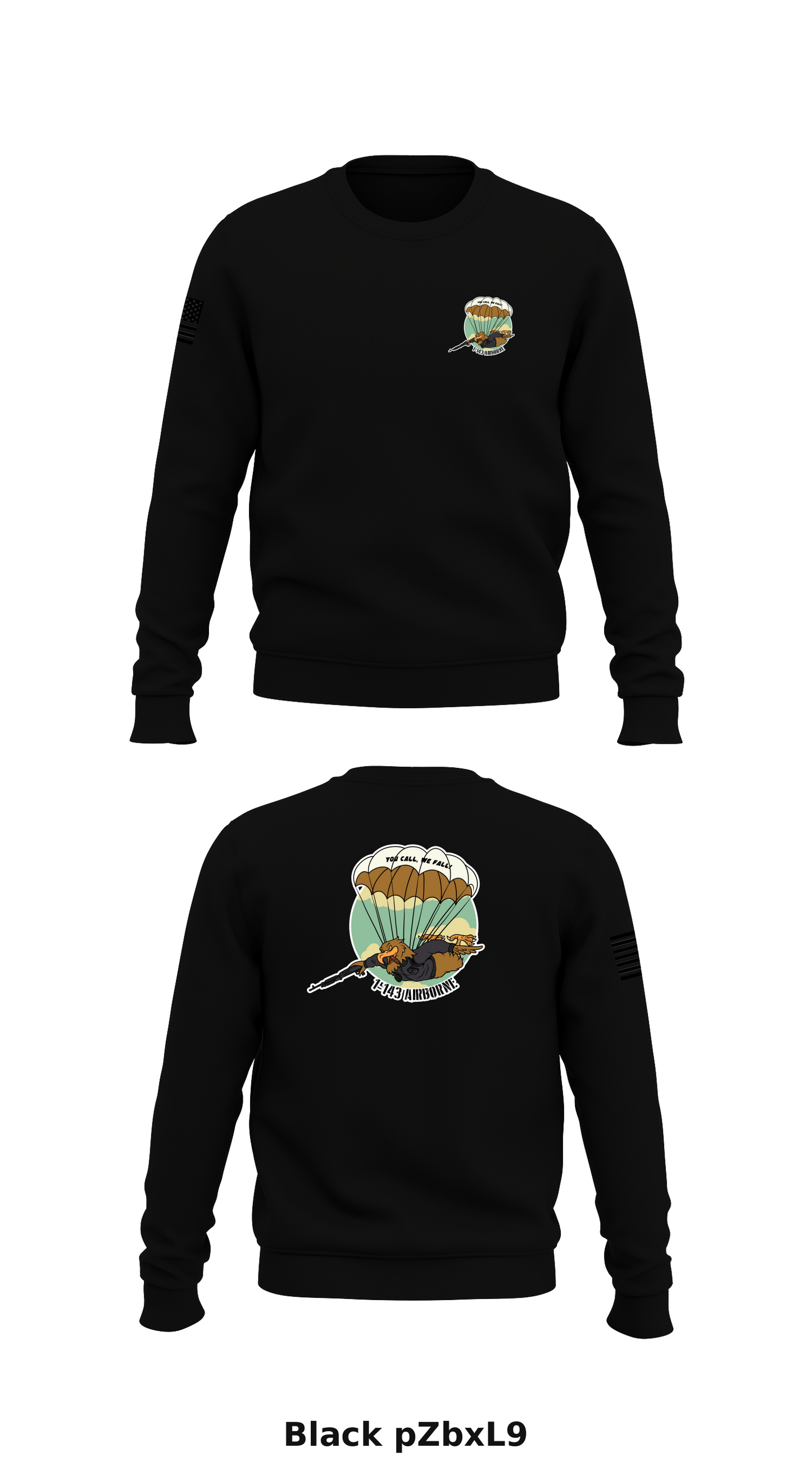 1-143rd Store 1 Core Men's Crewneck Performance Sweatshirt - pZbxL9