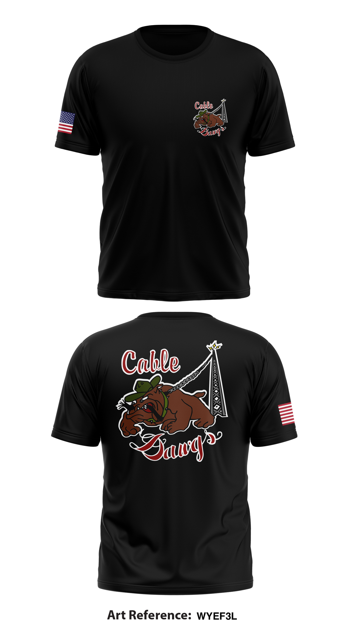 673rd CS Store 1 Core Men's SS Performance Tee - wyEf3L