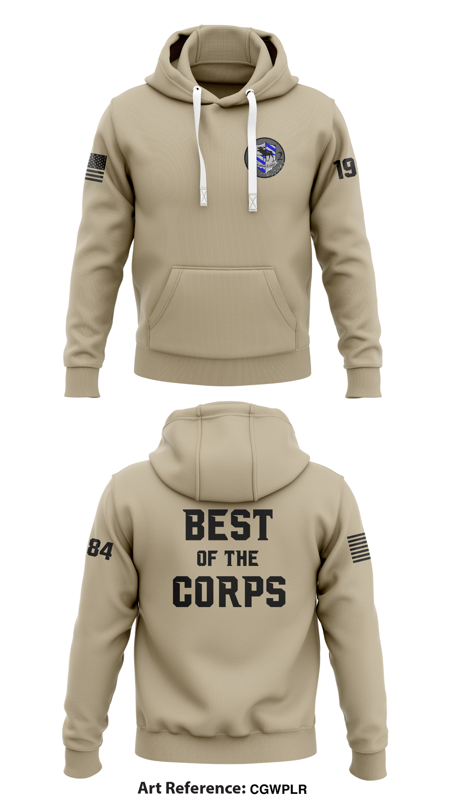 USMA I-2 Store 1 Core Men's Hooded Performance Sweatshirt - CgWPLR
