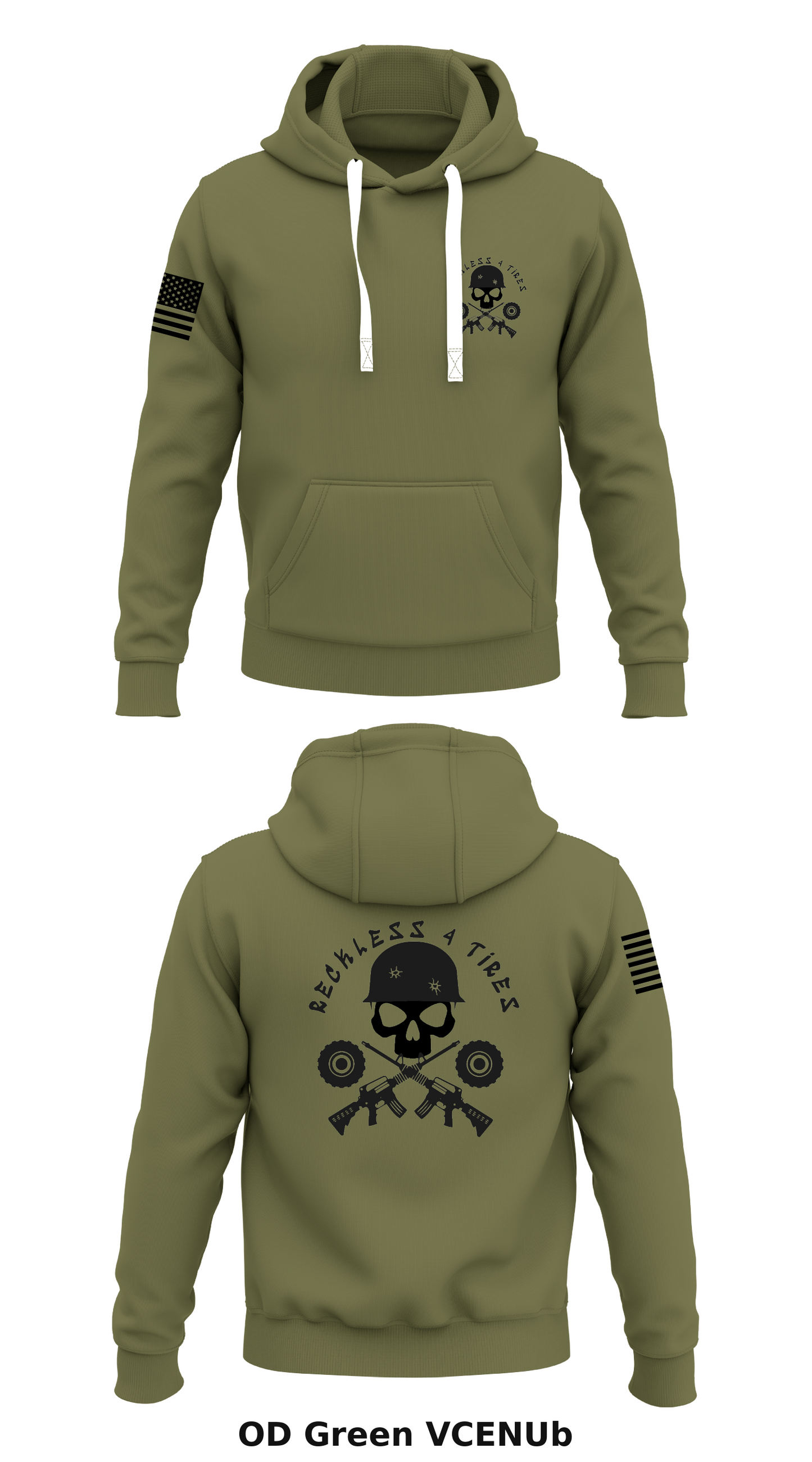 Reckless 4 Tires Store 1 Core Men's Hooded Performance Sweatshirt - VCENUb