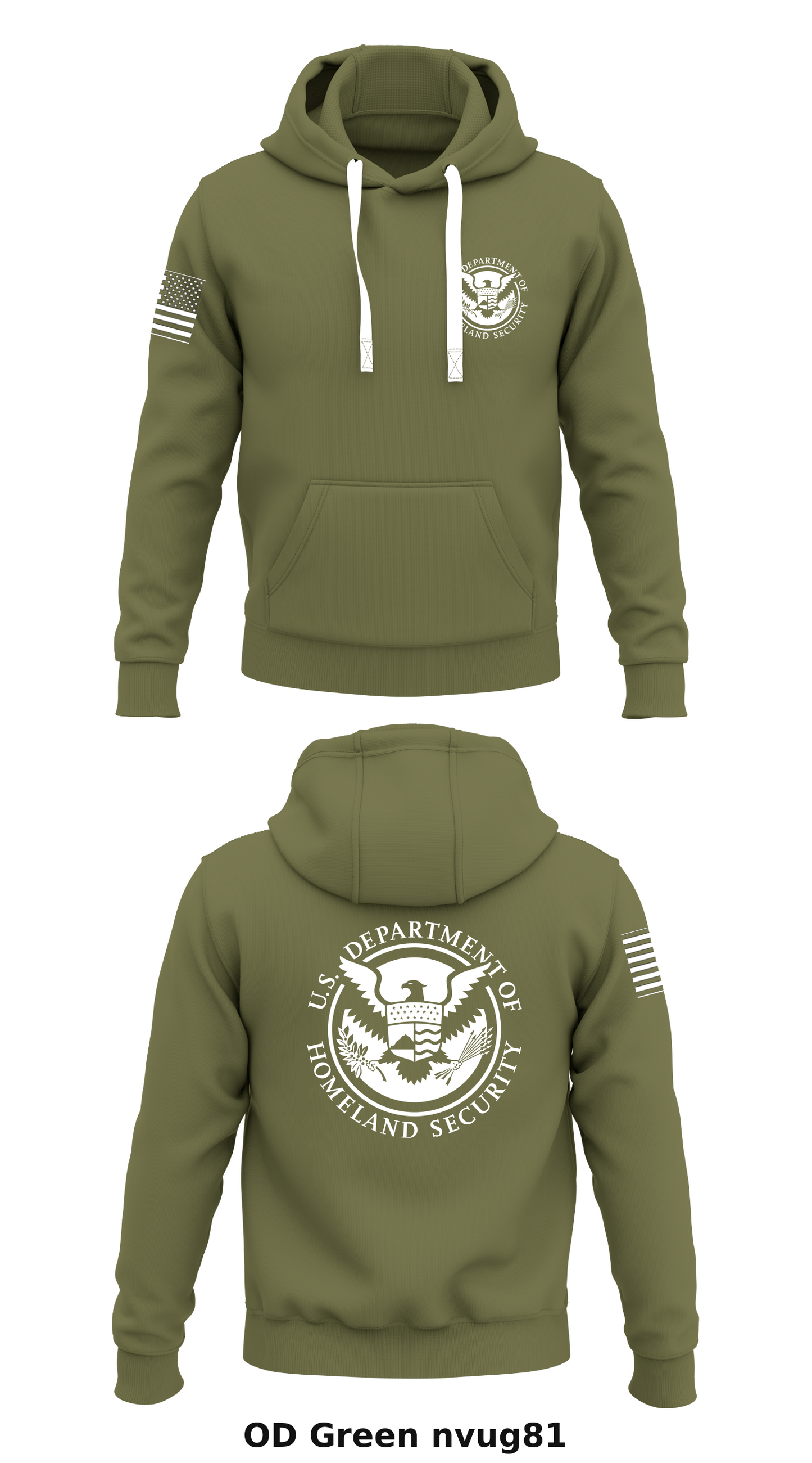 DHS Store 1 Core Men's Hooded Performance Sweatshirt - nvug81
