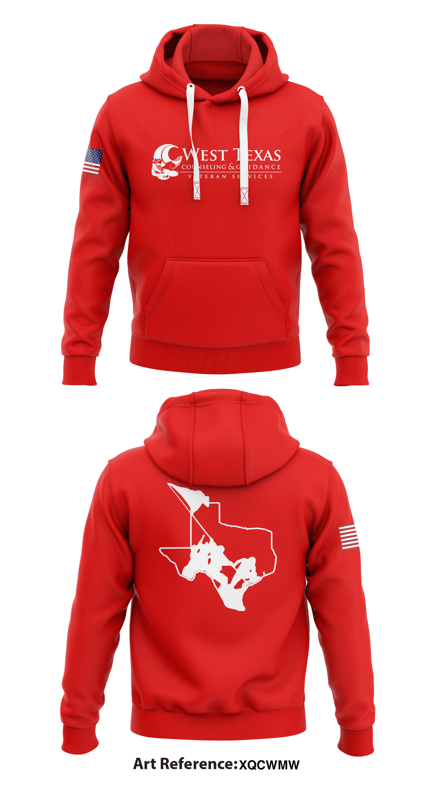 West Texas Counseling Veteran Services Store 1 Core Men's Hooded Performance Sweatshirt - XQCwmW