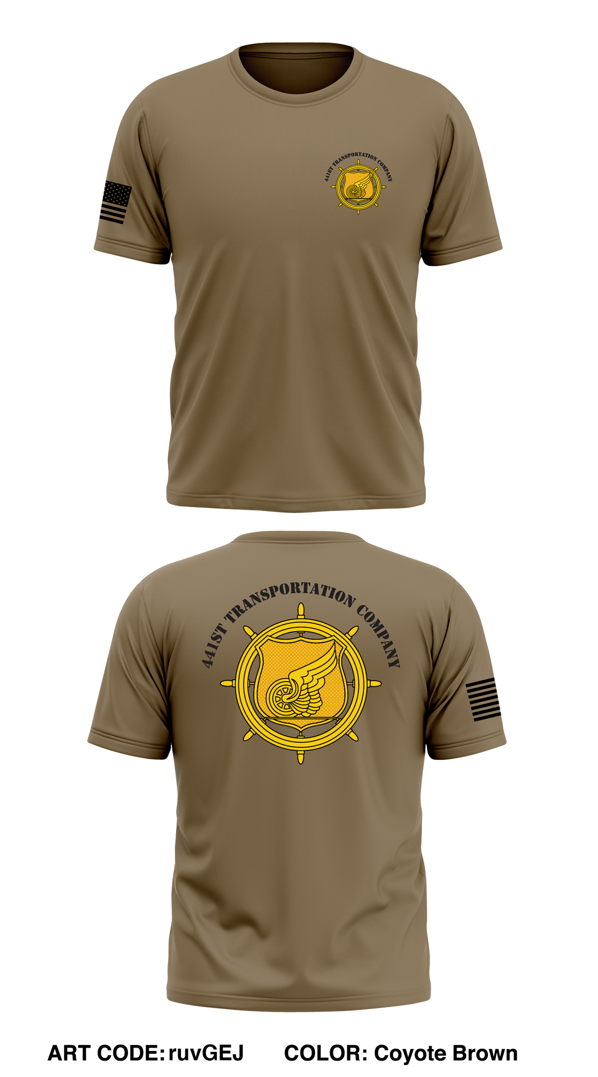 441st Transportation Company Store 1 Core Men's SS Performance Tee - ruvGEJ