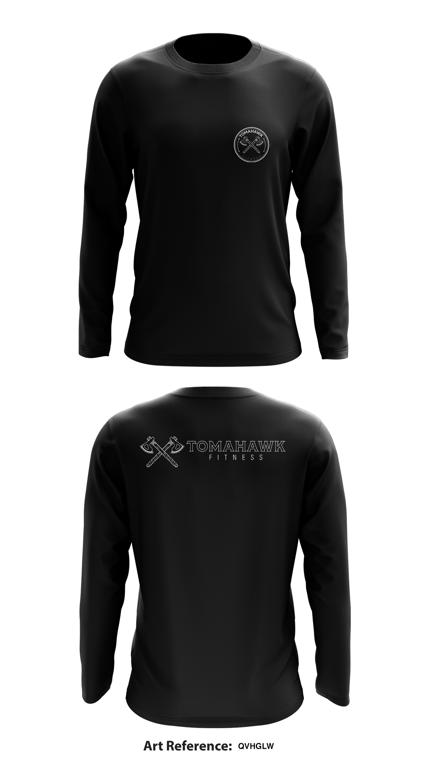 Tomahawk Fitness Store 1 Core Men's LS Performance Tee - QvHGLW