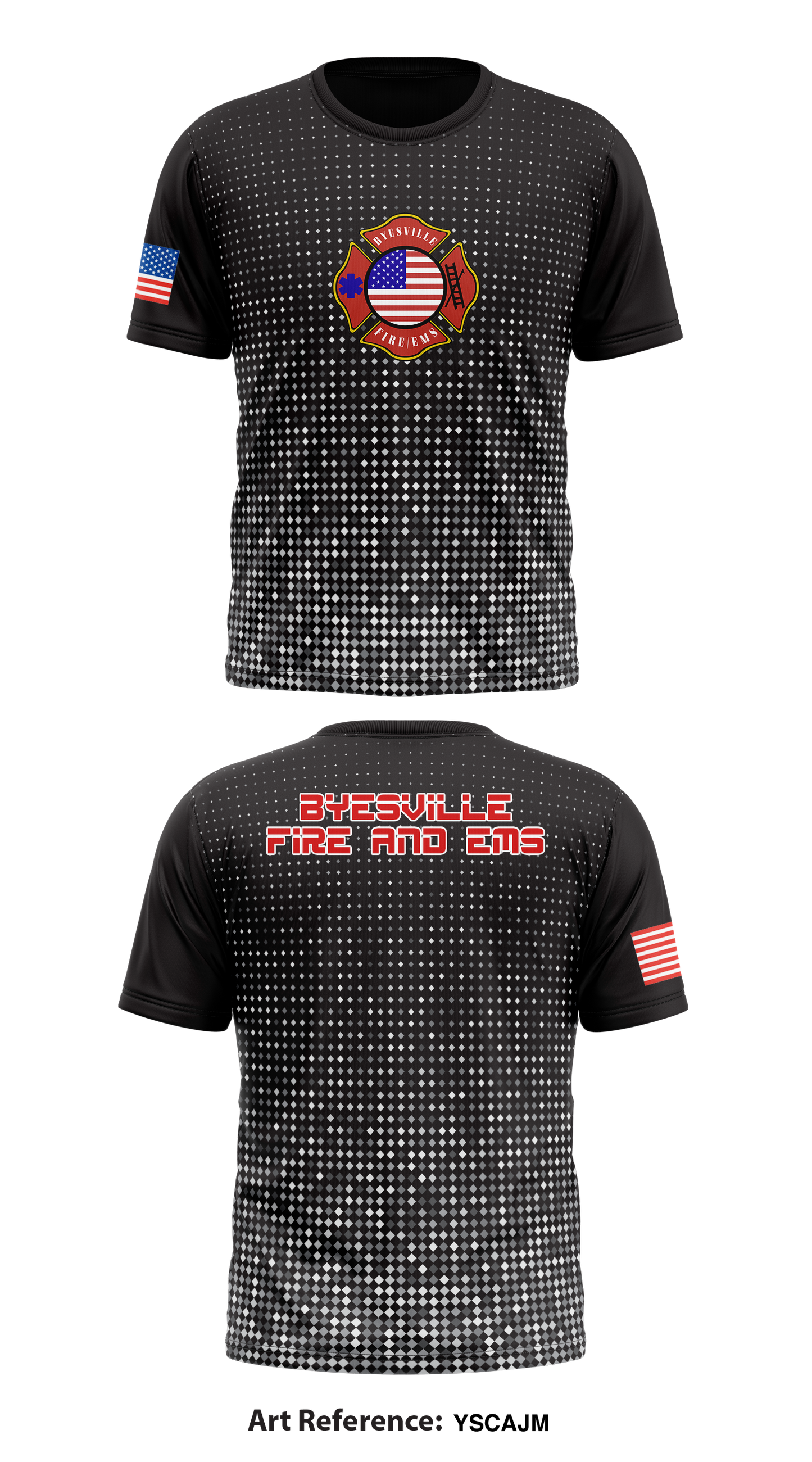 Byesville Volunteer Fire Department Core Men's SS Performance Tee - ysCajm