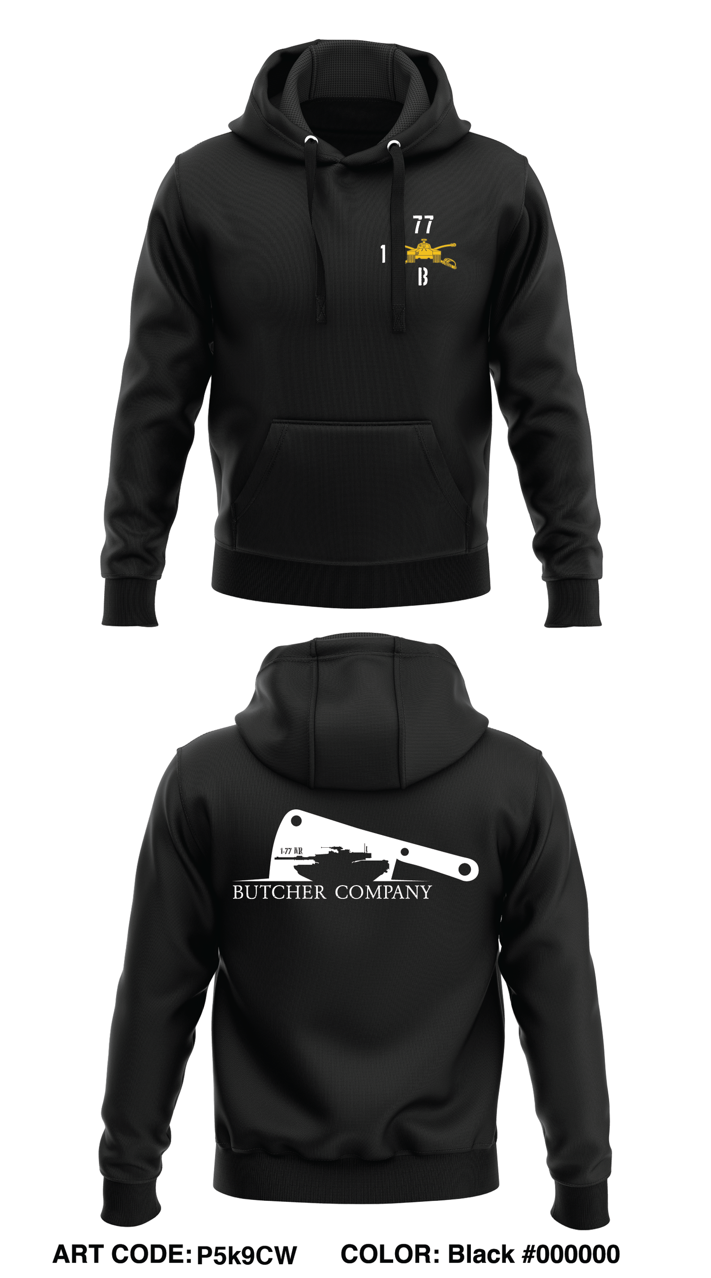 Butcher Co, 1-77 AR Core Men's Hooded Performance Sweatshirt - P5k9CW