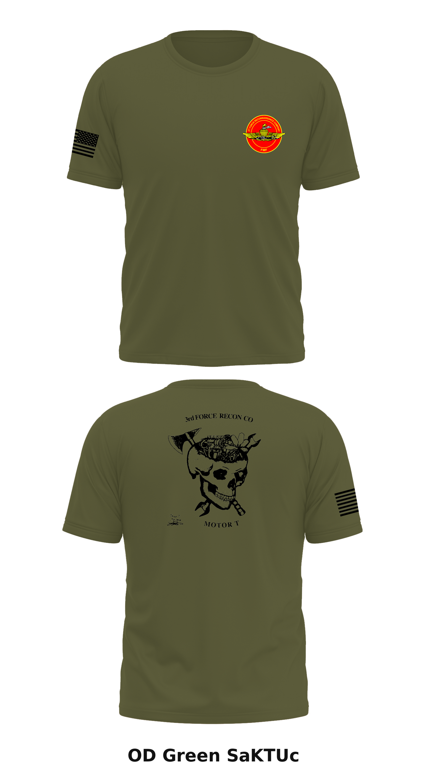 3rd force reconnaissance Store 1 Core Men's SS Performance Tee - SaKTUc