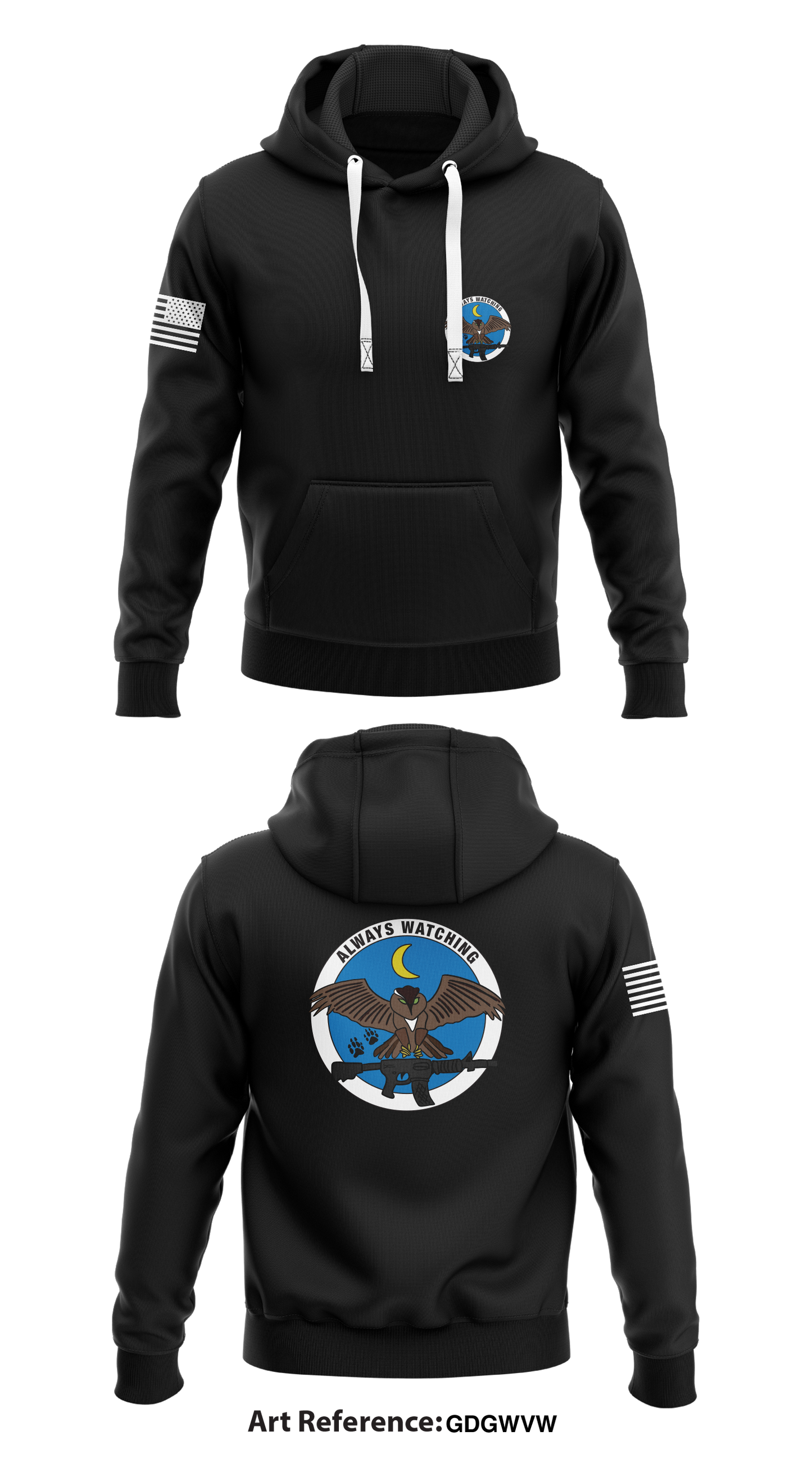 C-Squad Store 1 Core Men's Hooded Performance Sweatshirt - GDgwVW