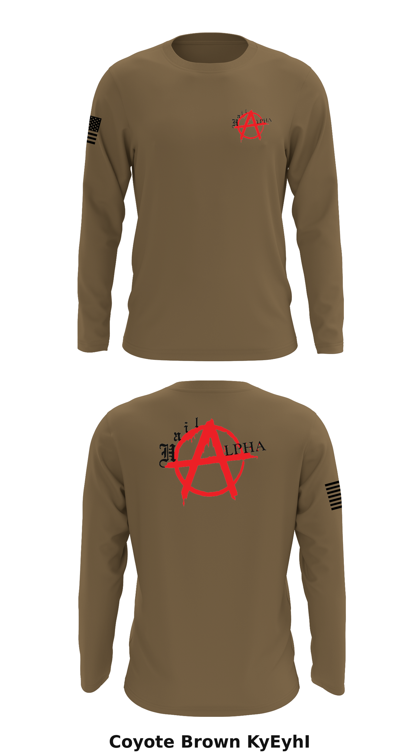 146 ESB, A Co Store 1 Core Men's LS Performance Tee - KyEyhI