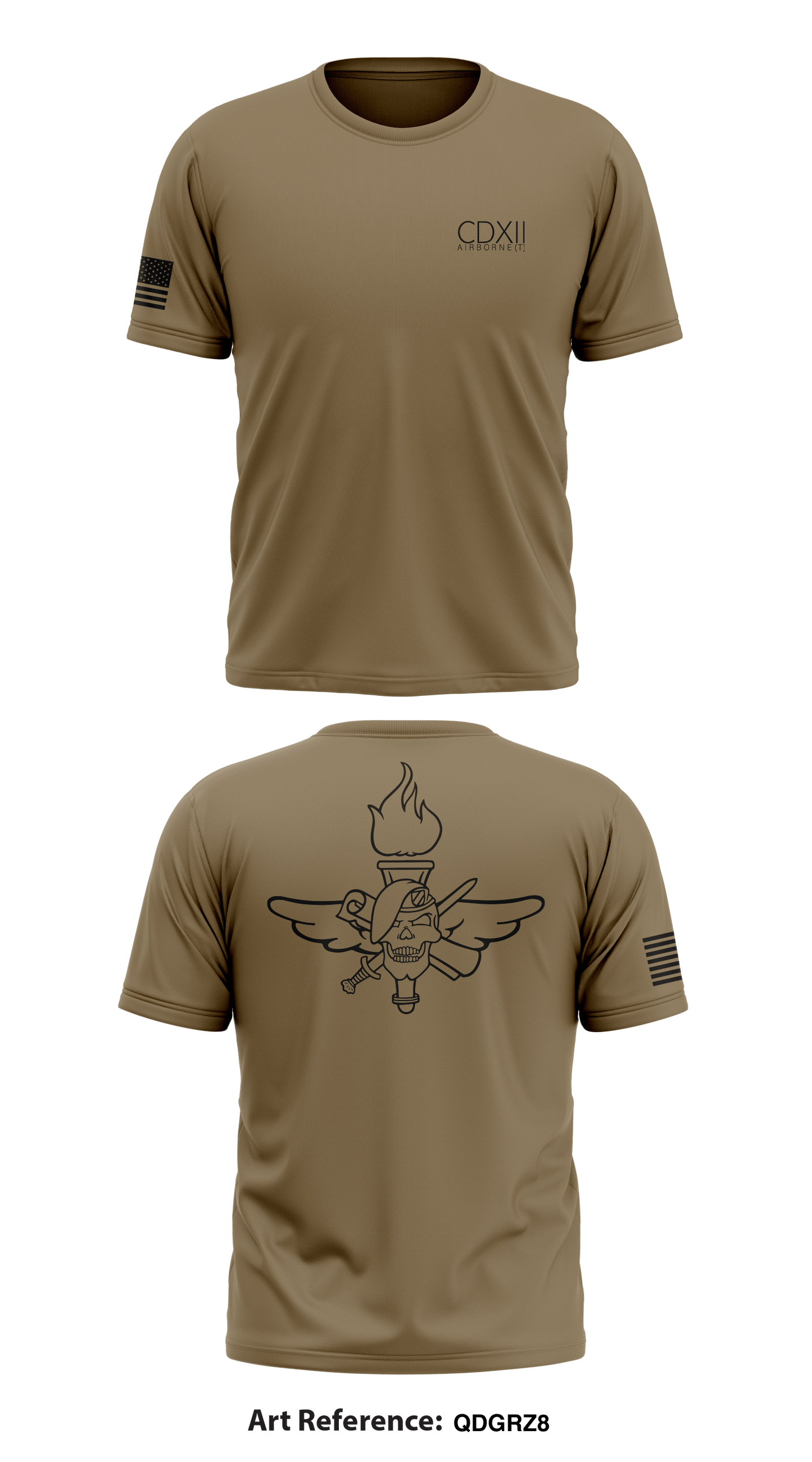 412th CA BN Store 1 Core Men's SS Performance Tee - qdGRz8