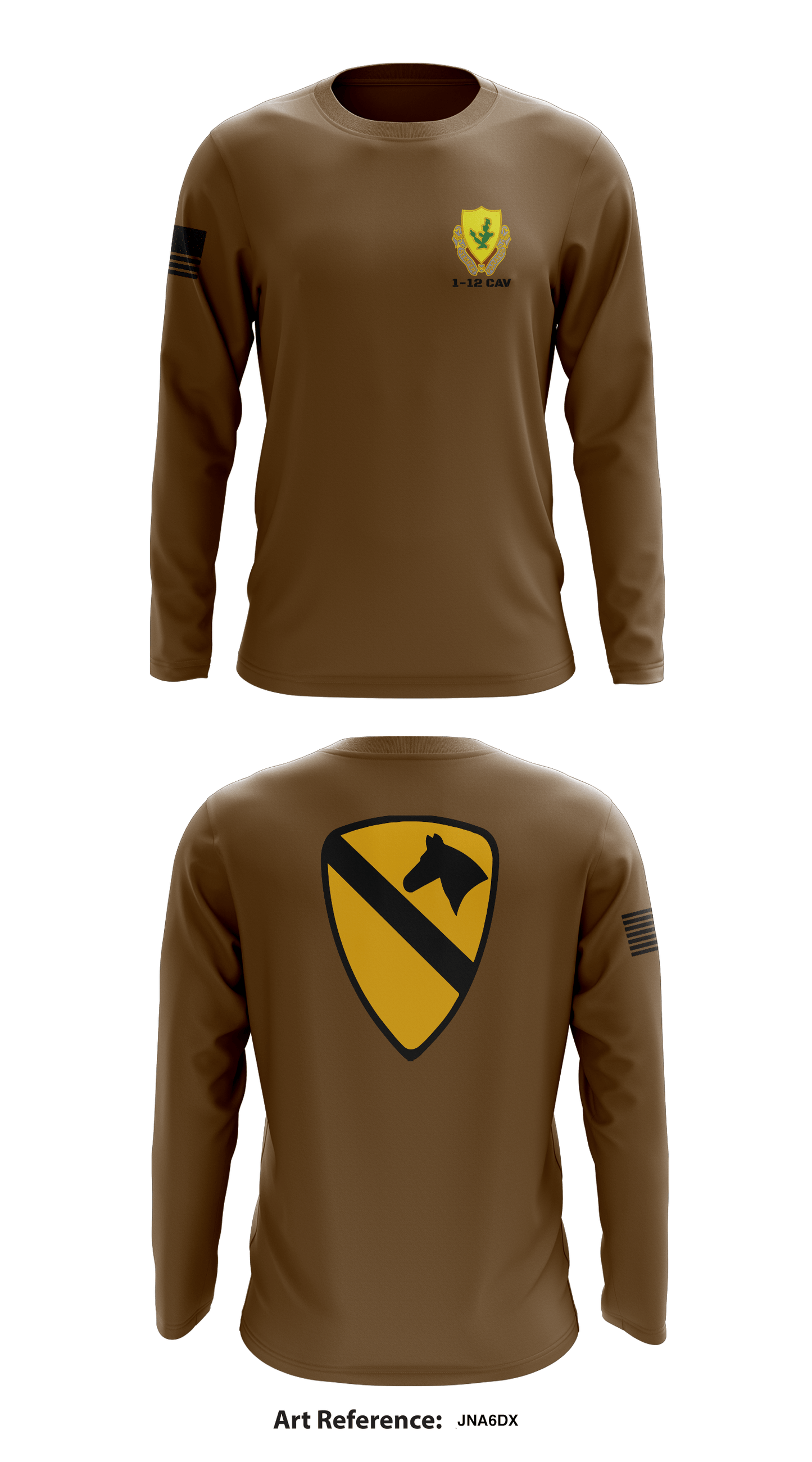 1-12 Cav Store 1 Core Men's LS Performance Tee - JnA6Dx