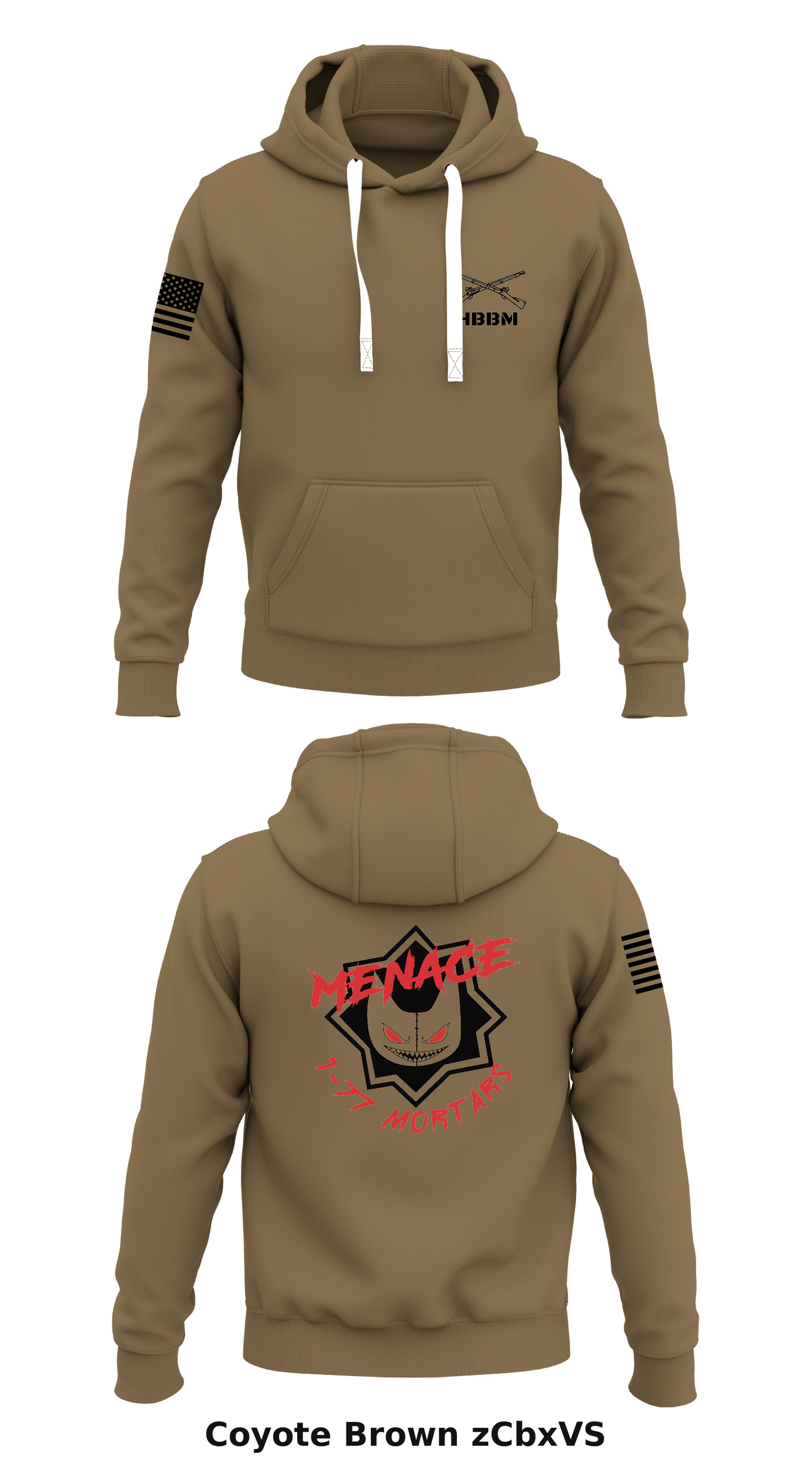 Menace mortar platoon 1-77 AR Store 1 Core Men's Hooded Performance Sweatshirt - zCbxVS